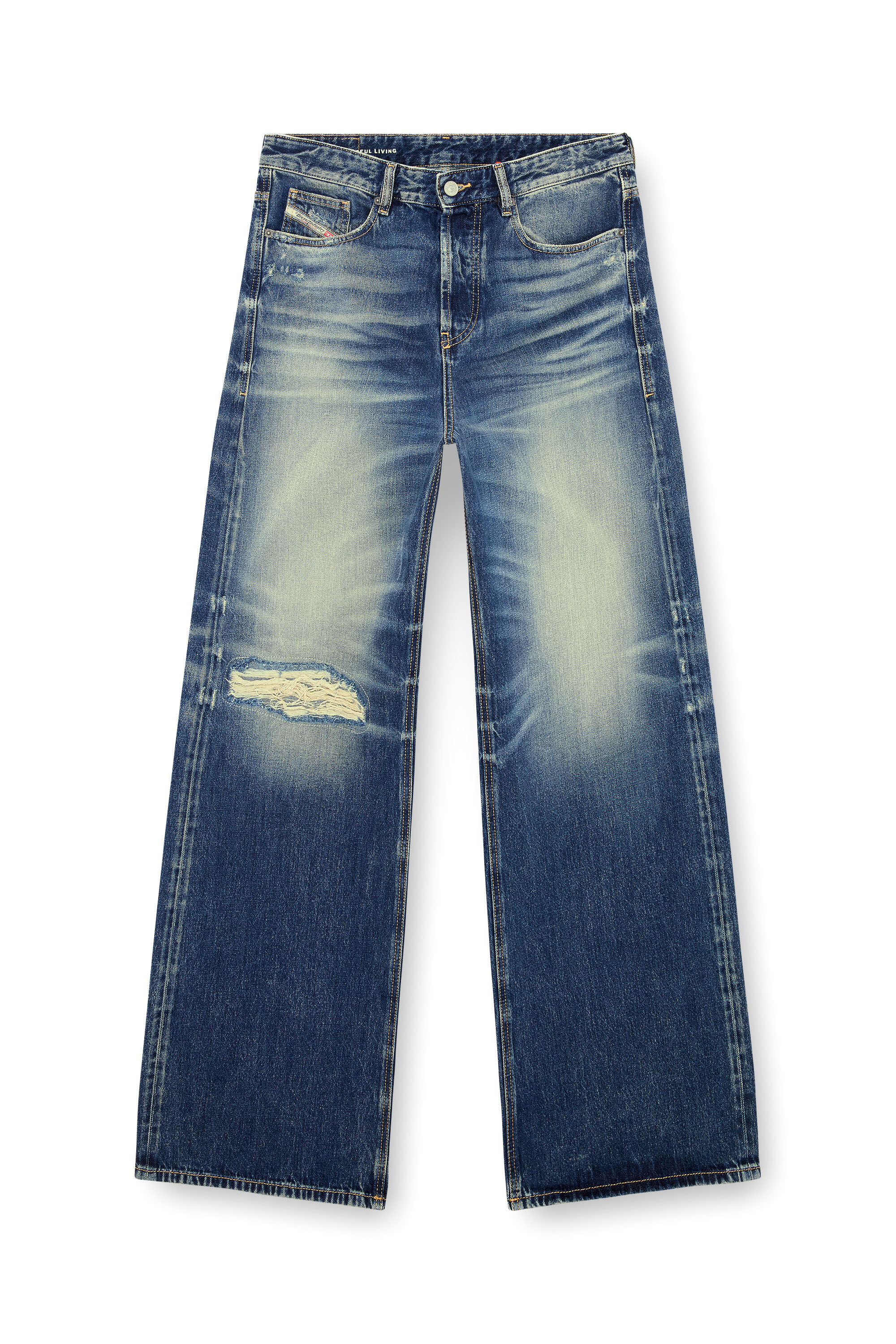 Men's Relaxed Jeans | Dark Blue | Diesel D-Rise
