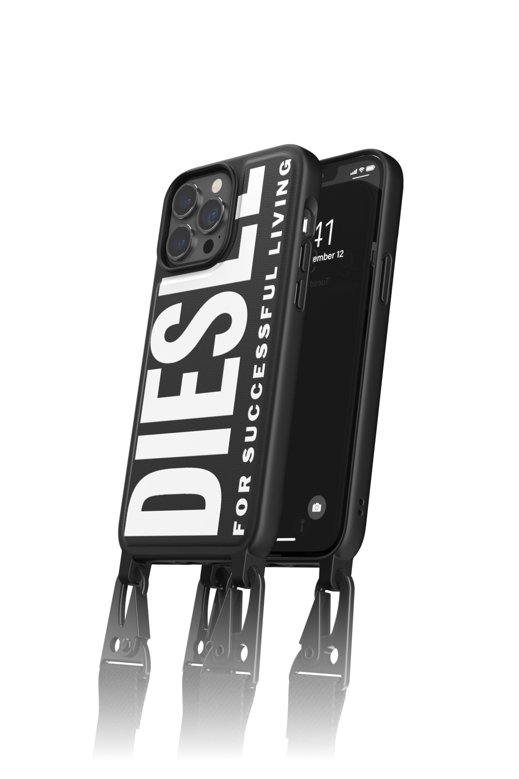 Diesel - 47170 NECKLACE CASE, Black - Image 1