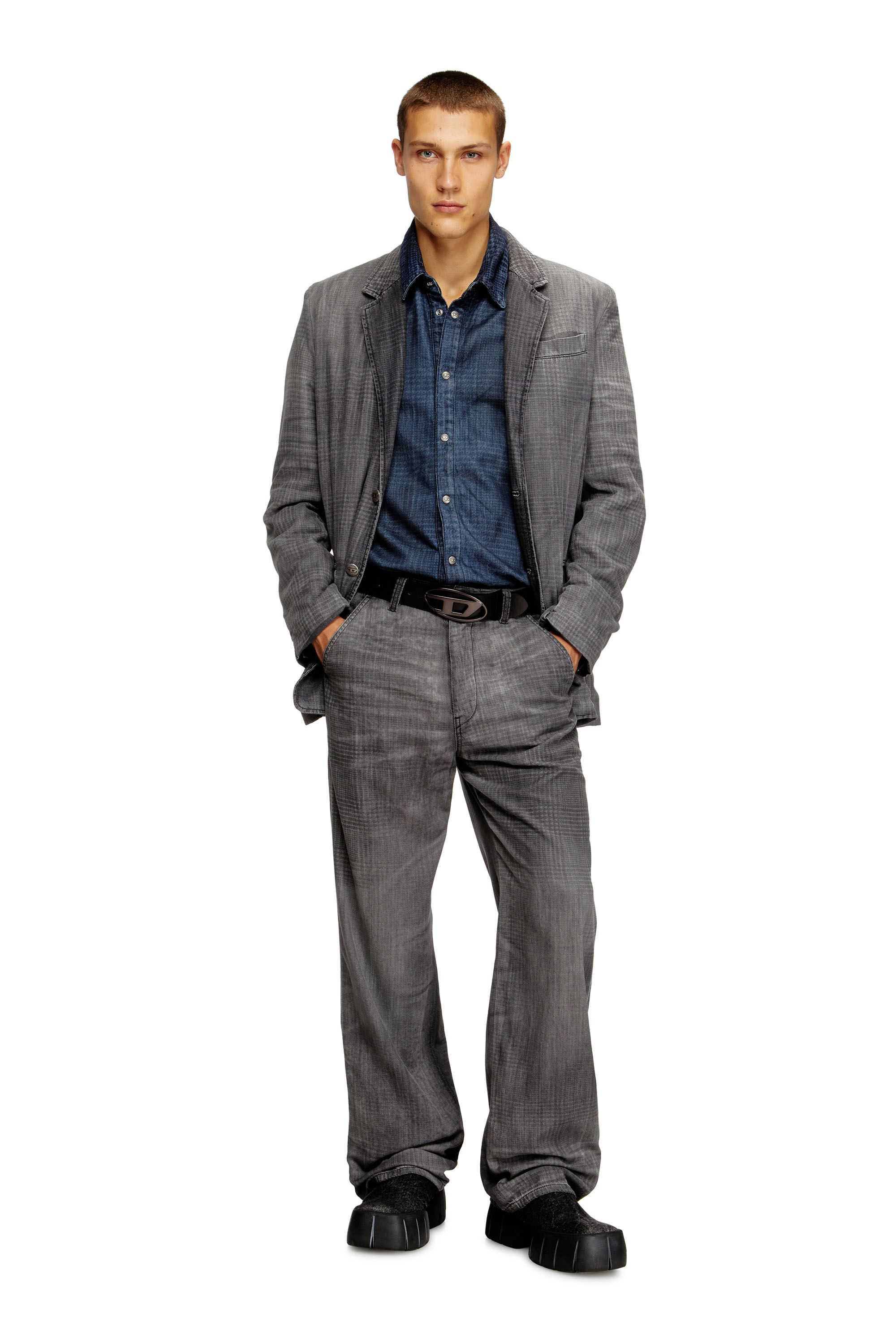 パンツ DIESEL Regular Jeans D-Phant-Chino W30 Women's Regular Jeans | Grey | Diesel D-Phant-chino