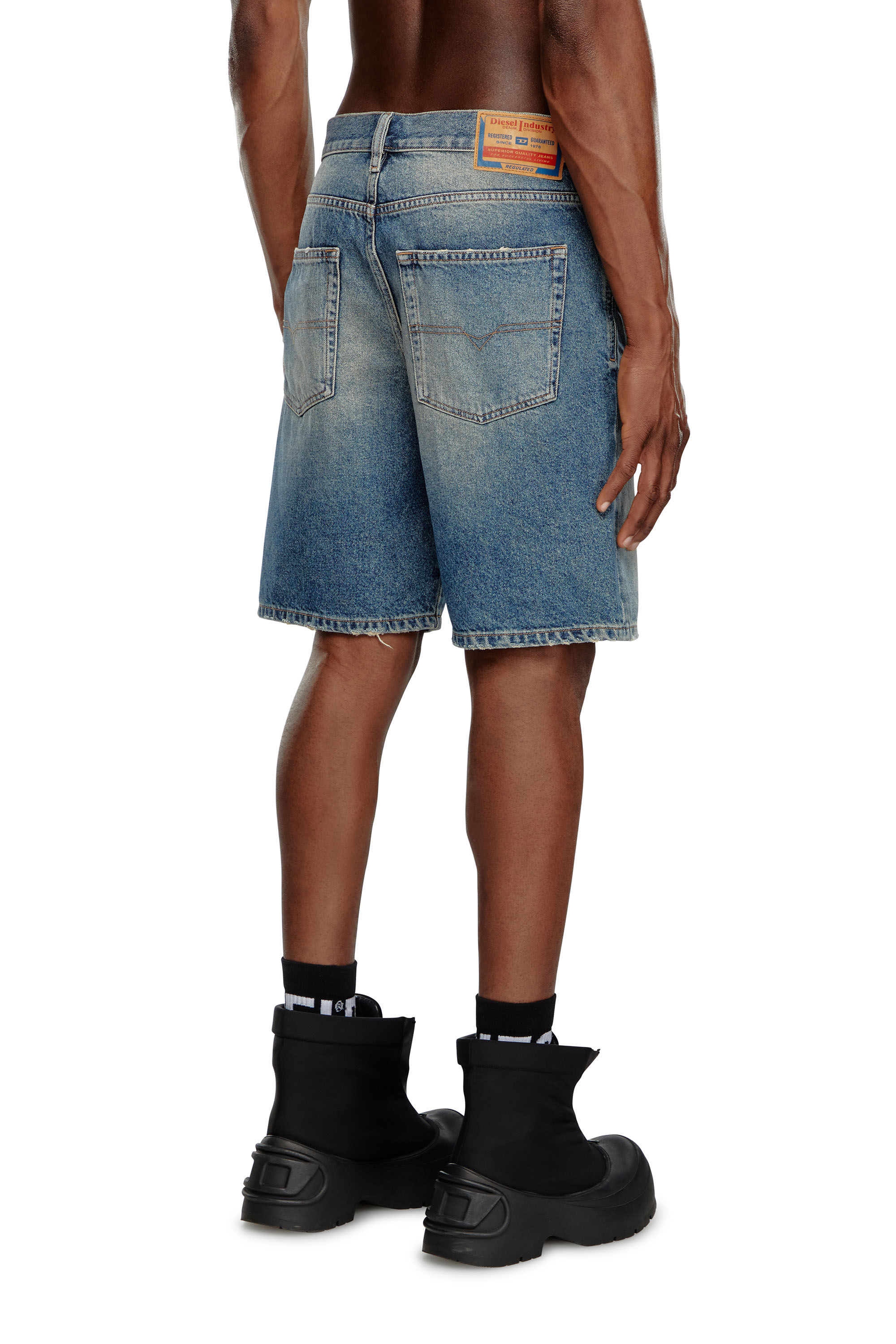 Men's Regular Denim shorts | Blue | Diesel