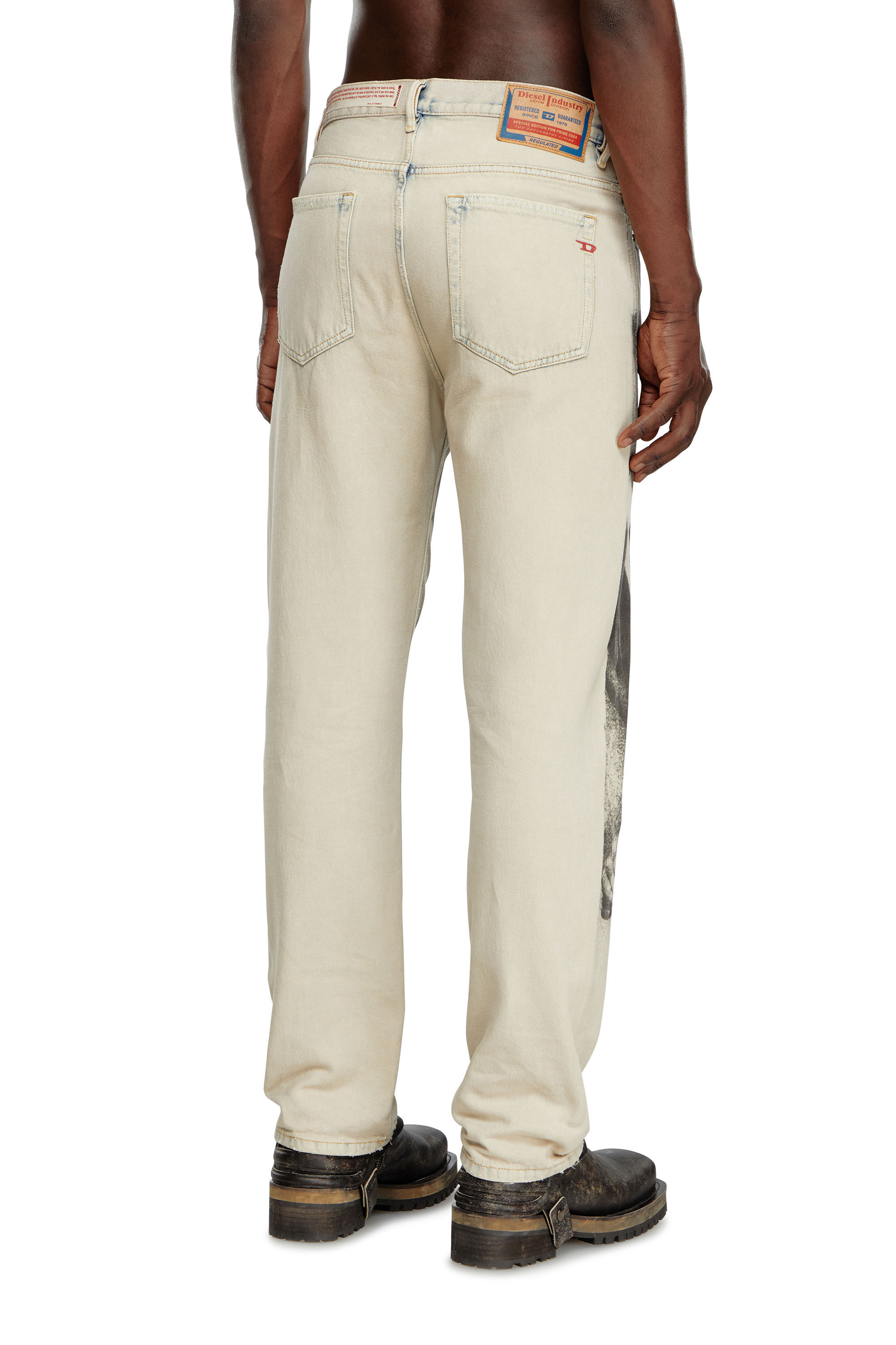 Women's Regular Jeans | Beige | Diesel 2020 D-Viker Women's Regular Jeans | Beige | Diesel 2020 D-Viker