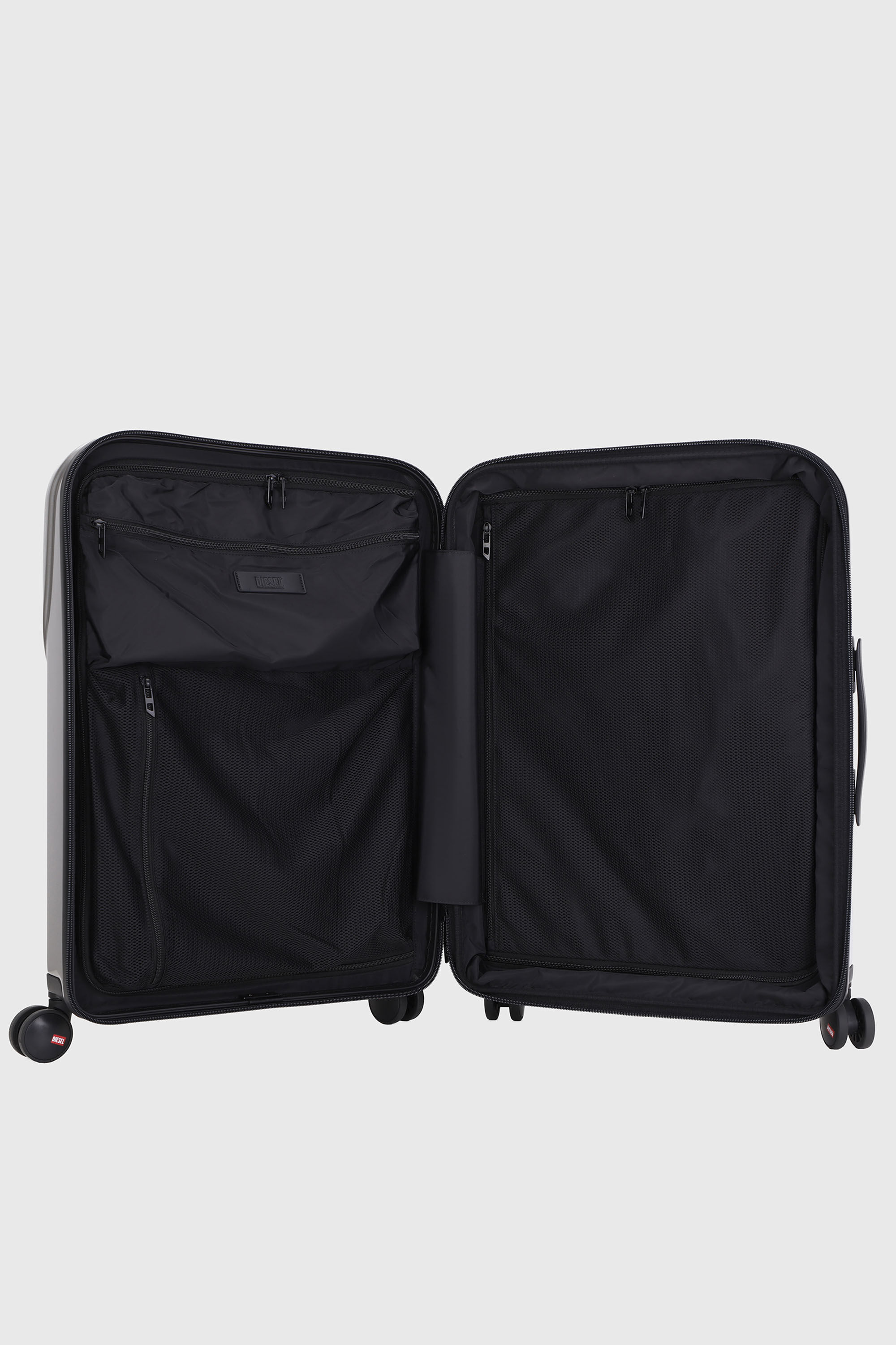 Diesel - LU0043 HARD LUGGAGE - DSL012, Unisex's Oval D suitcase size M in Grey - 3