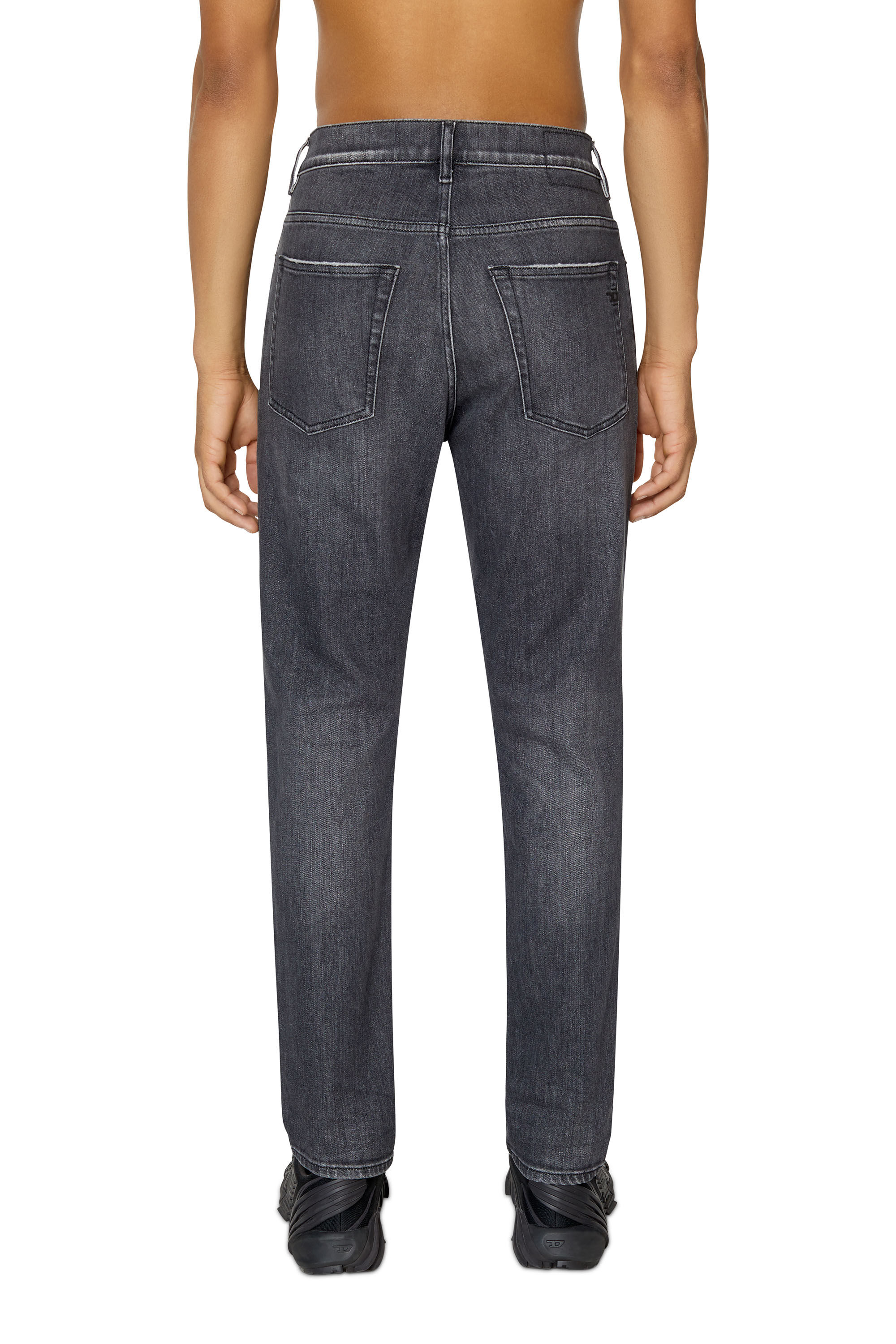 Diesel - 2005 D-Fining 09E46 Tapered Jeans, Black/Dark grey - Image 4