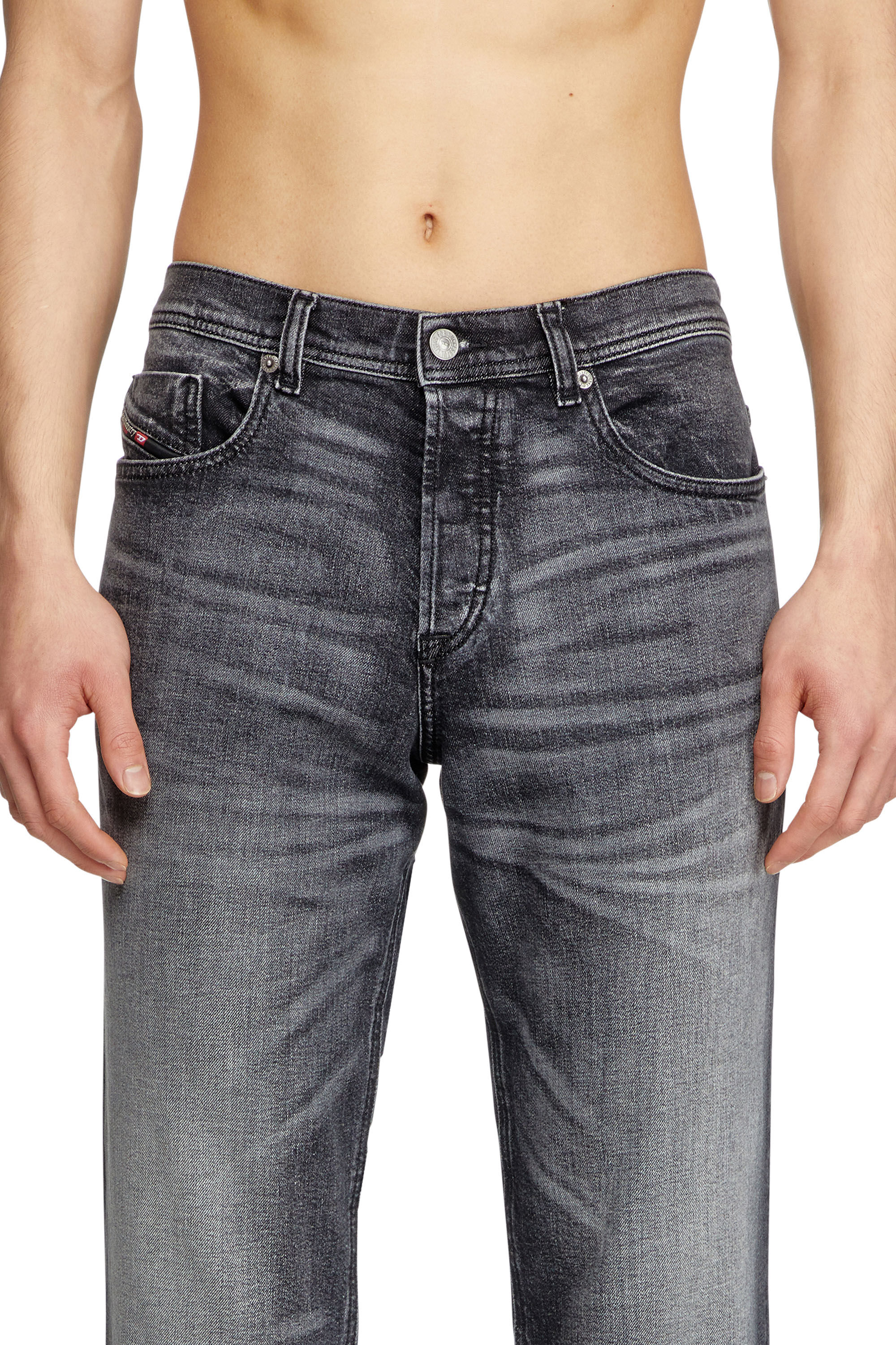 Men's Regular Jeans | Black/Dark grey | Diesel 2023 D-Finitive
