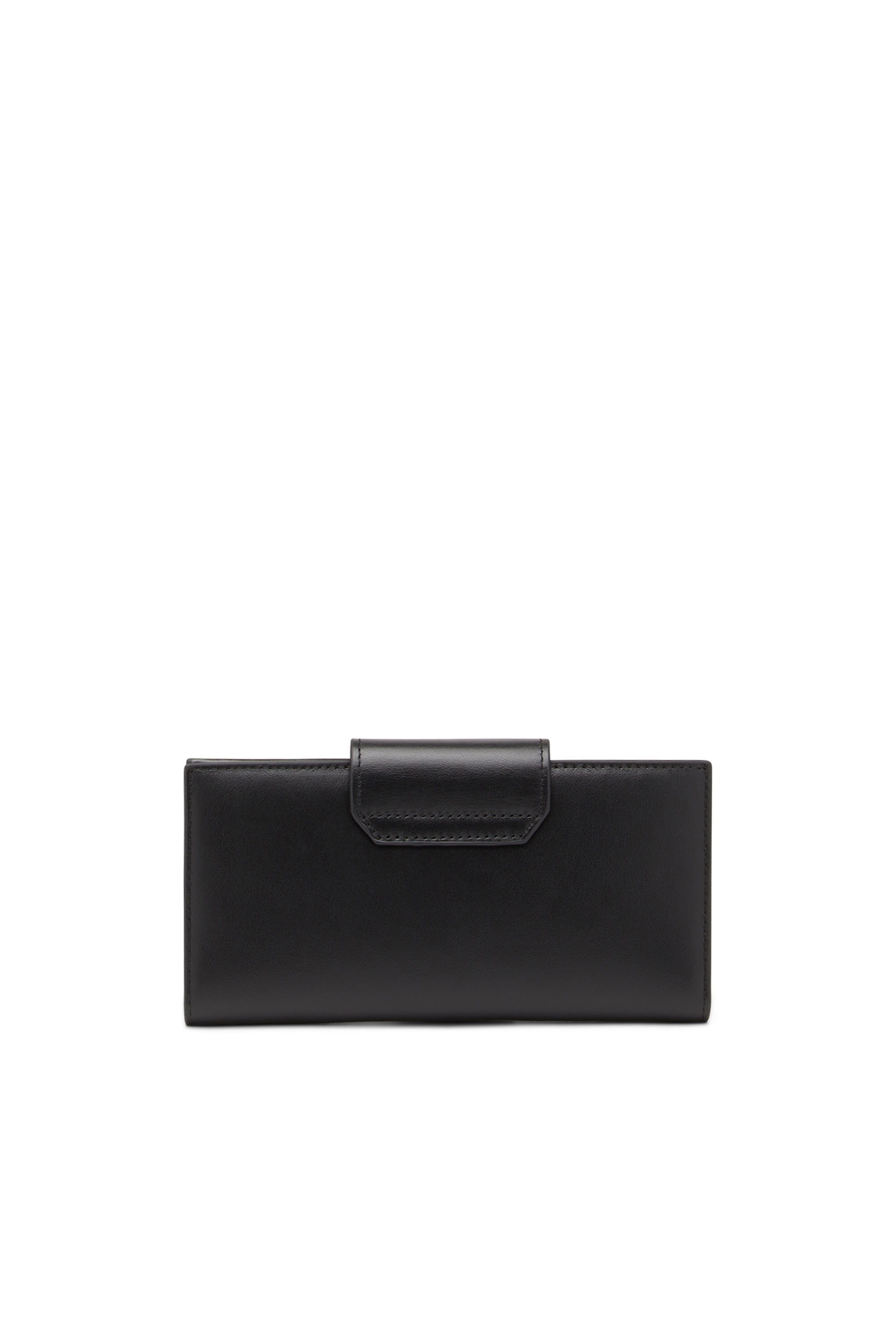 充実の品 continental Leather Woman: JULIE wallet plaque logo with 小物