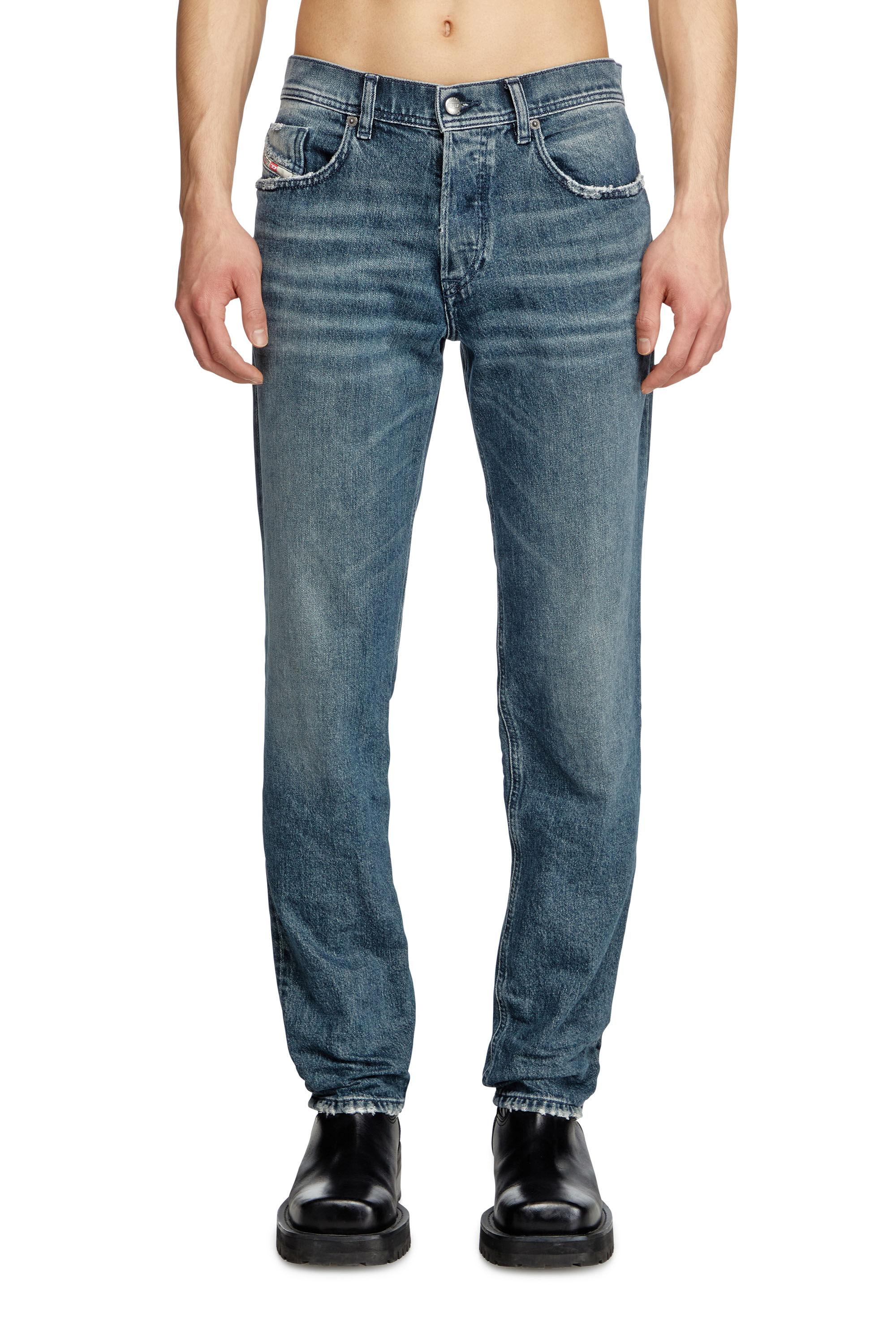 デニム・ジーパン DIESEL SS25 Diesel Jeans (A03625 007Y701) Men's Regular Jeans | Medium blue | Diesel 2023 D-Finitive
