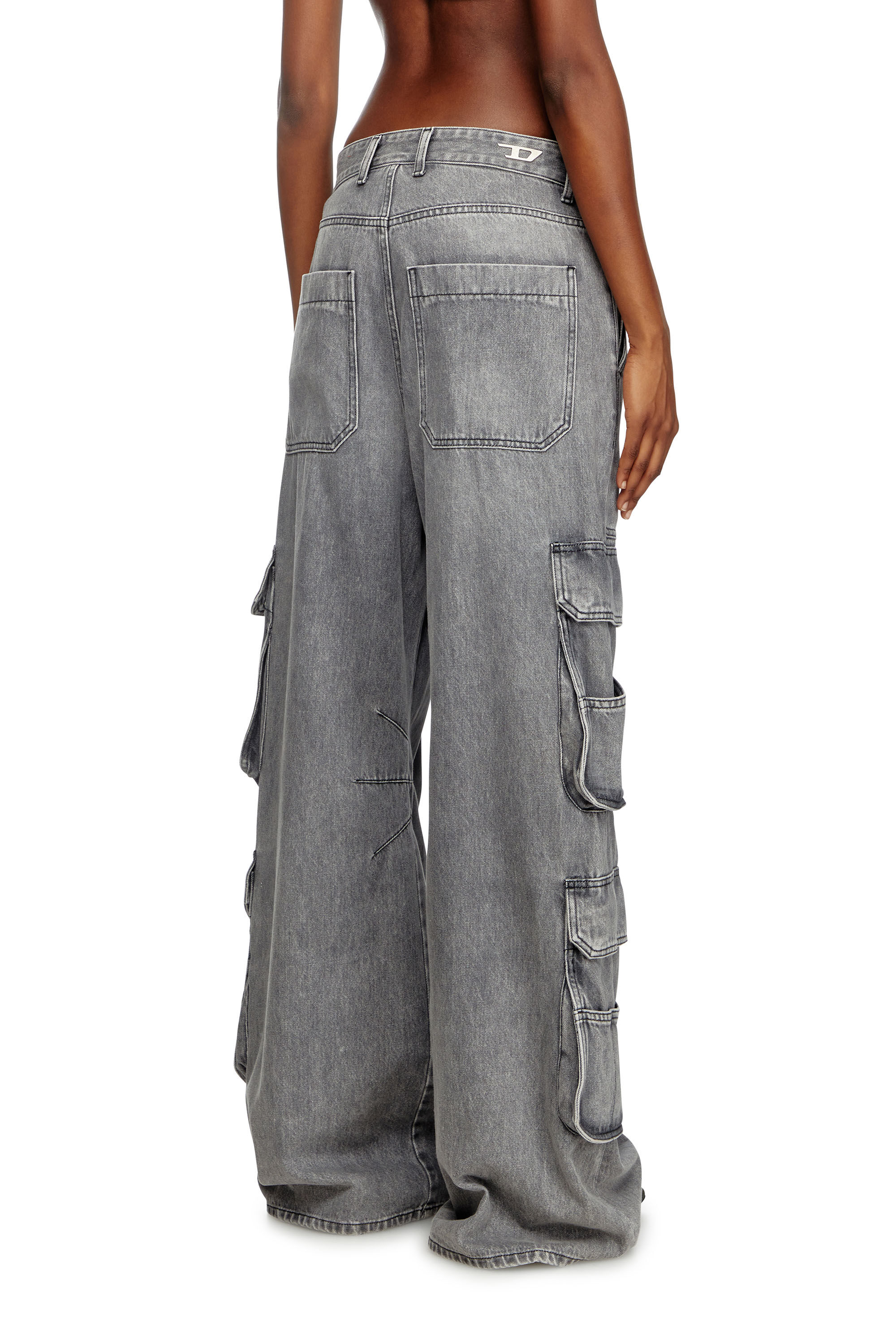 送料無料ライン対応ショップ限定キャンペーン Light | Jeans Relaxed Women's Grey D-Sire 1996 Diesel | パンツ