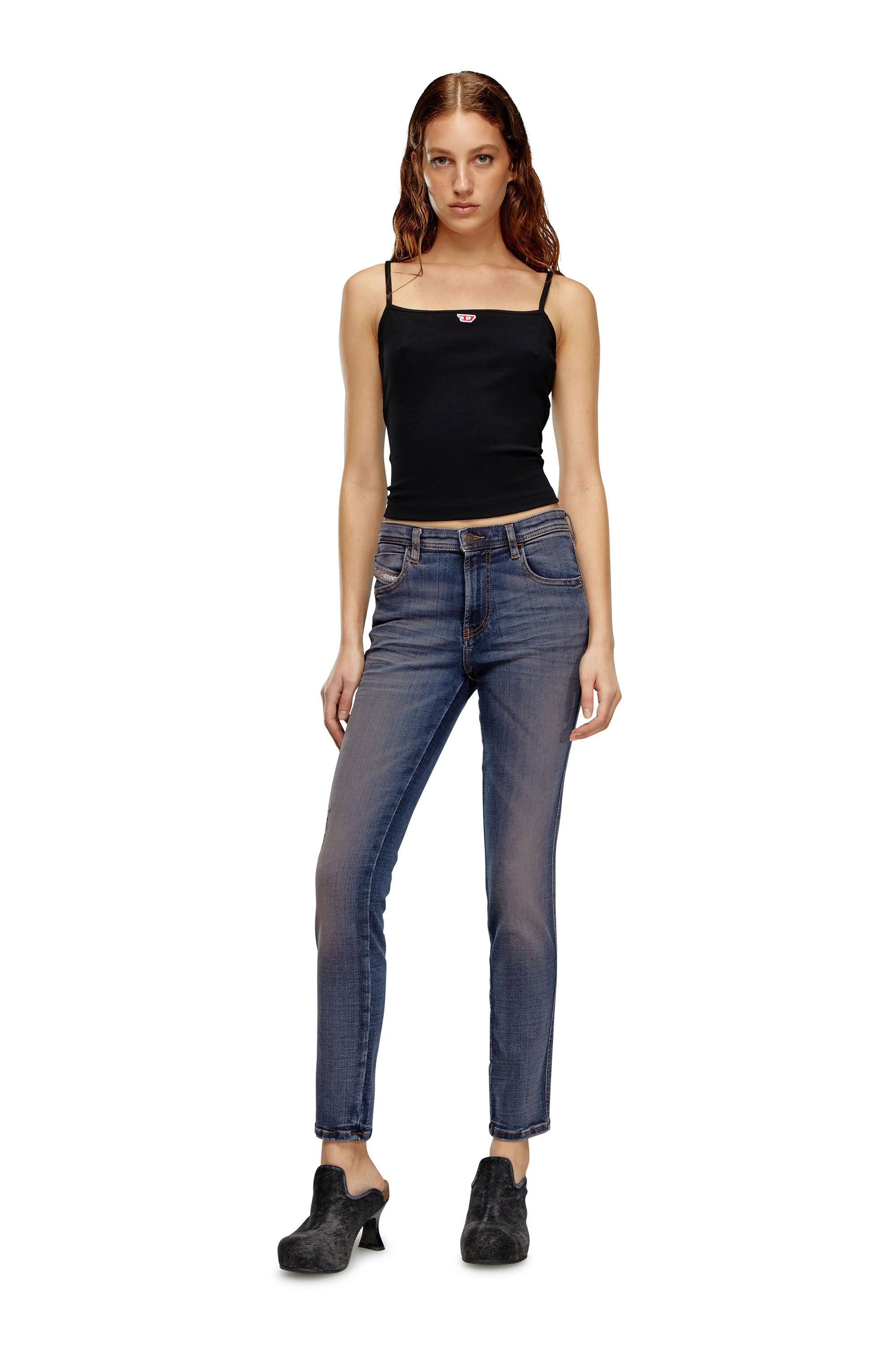Women s Skinny Jeans Dark Blue Diesel 2015 Babhila