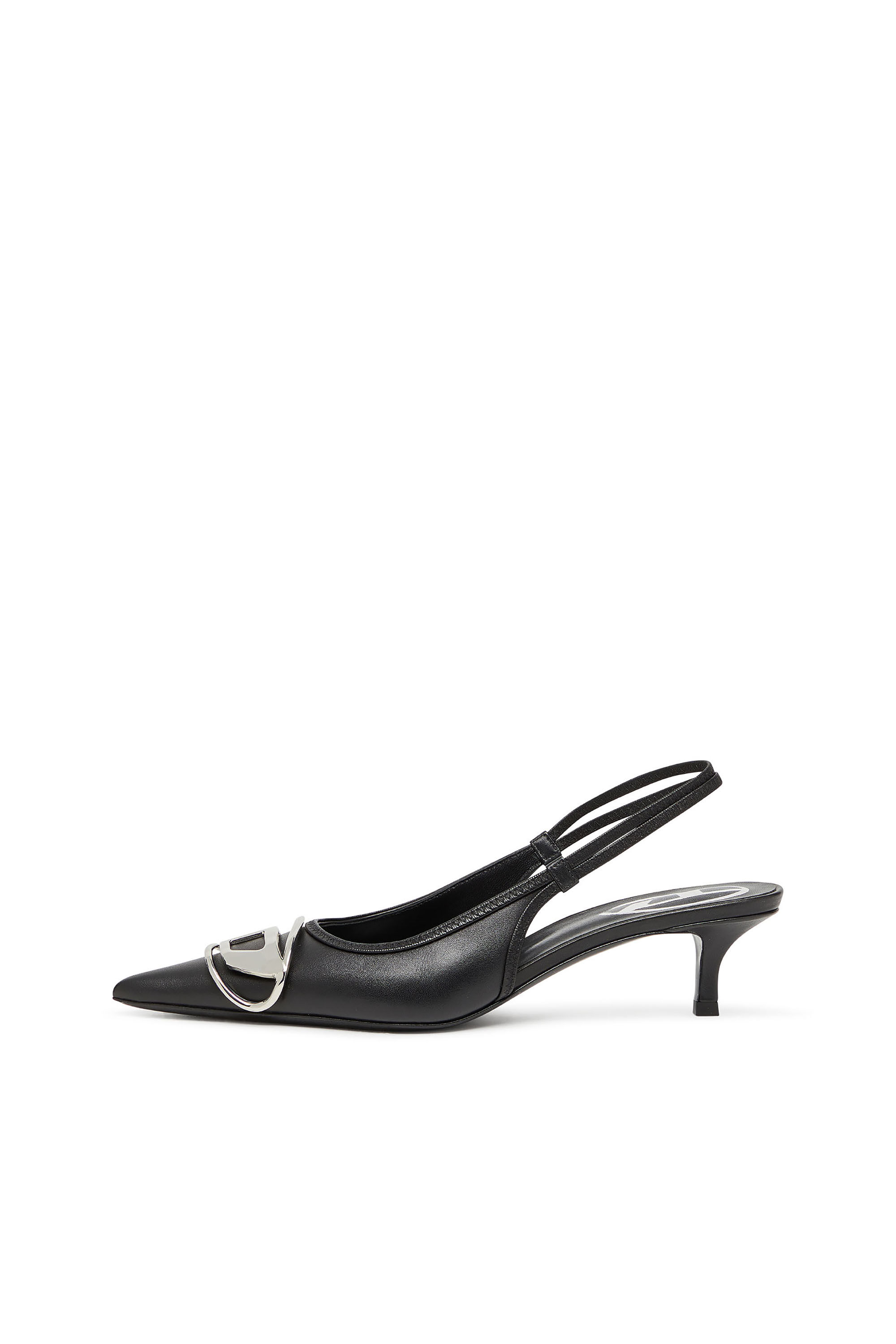 Women's D-Venus-Slingback pumps in nappa leather | Black | Diesel