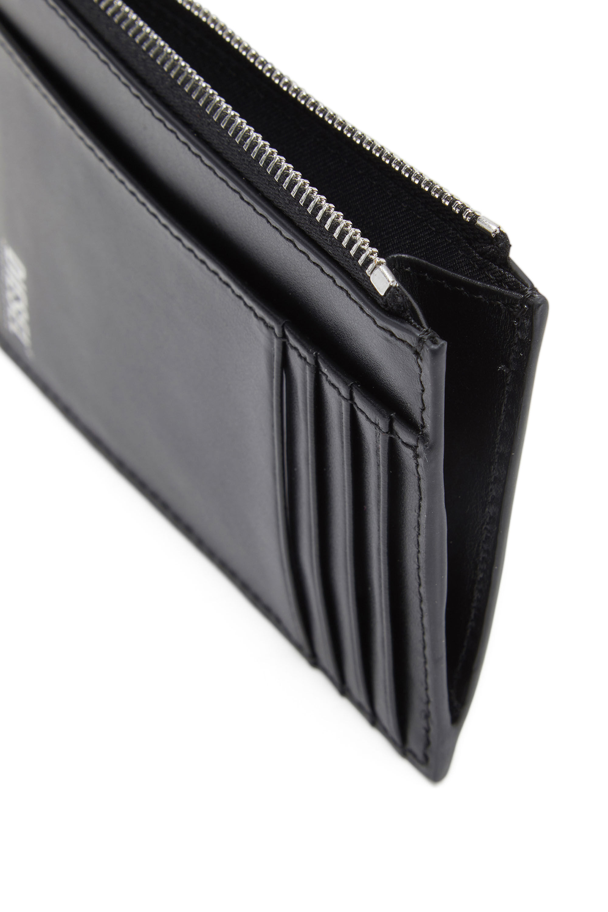 Women's Card holder in leather | Black | Diesel