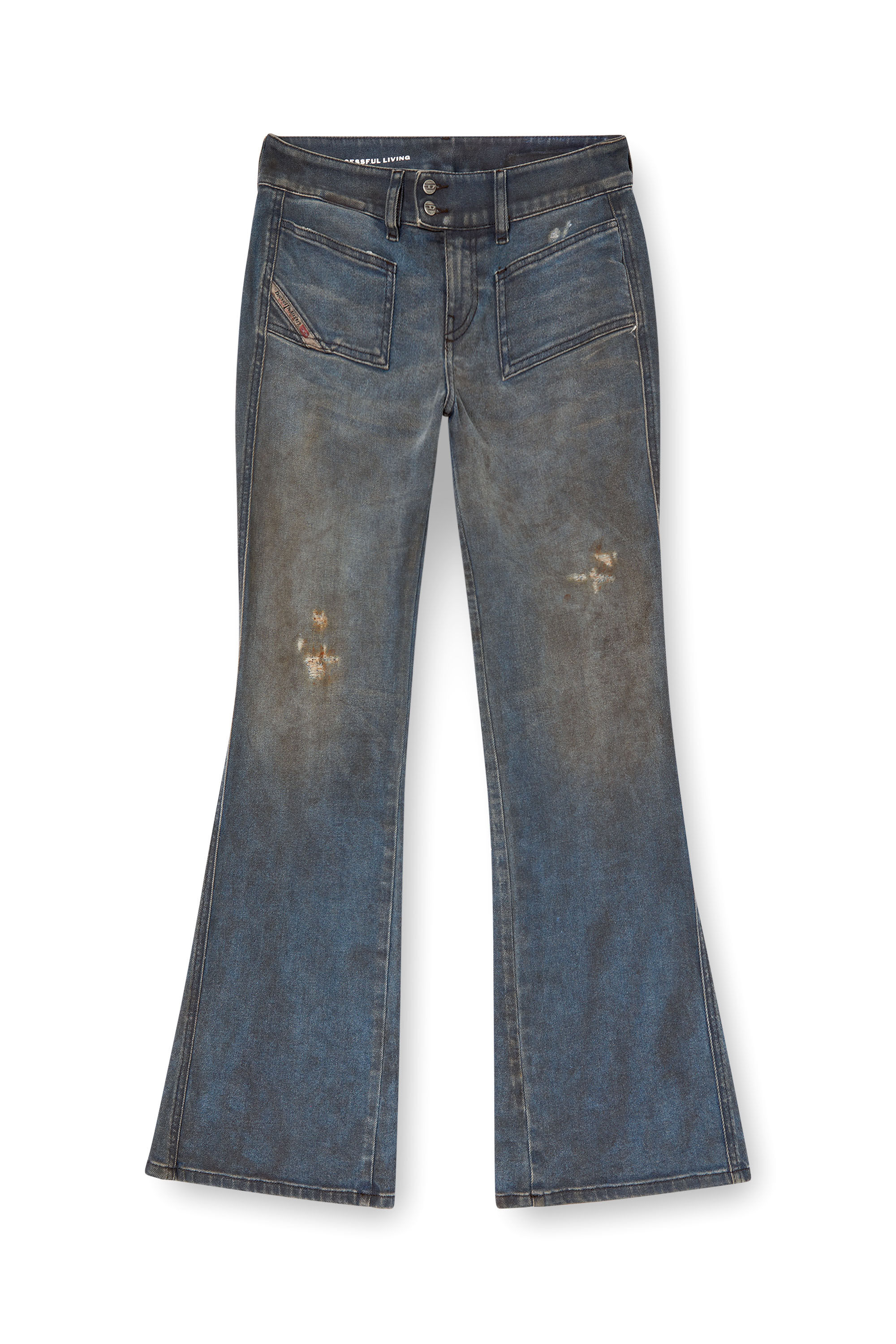 Women's Bootcut Jeans | Medium blue | Diesel D-Hush