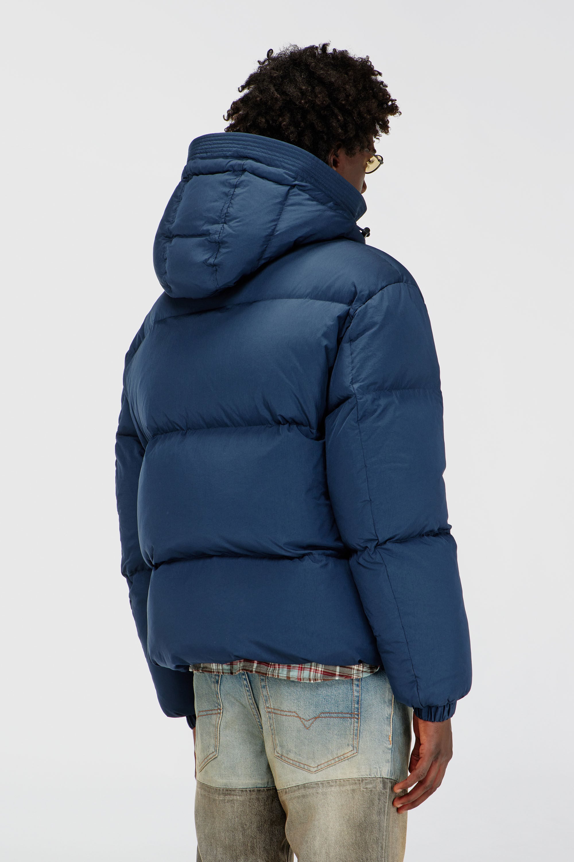 Diesel - W-ROLFYS-WRD, Man's Quilted down jacket in ViralOff&reg; Taslan in null - 3
