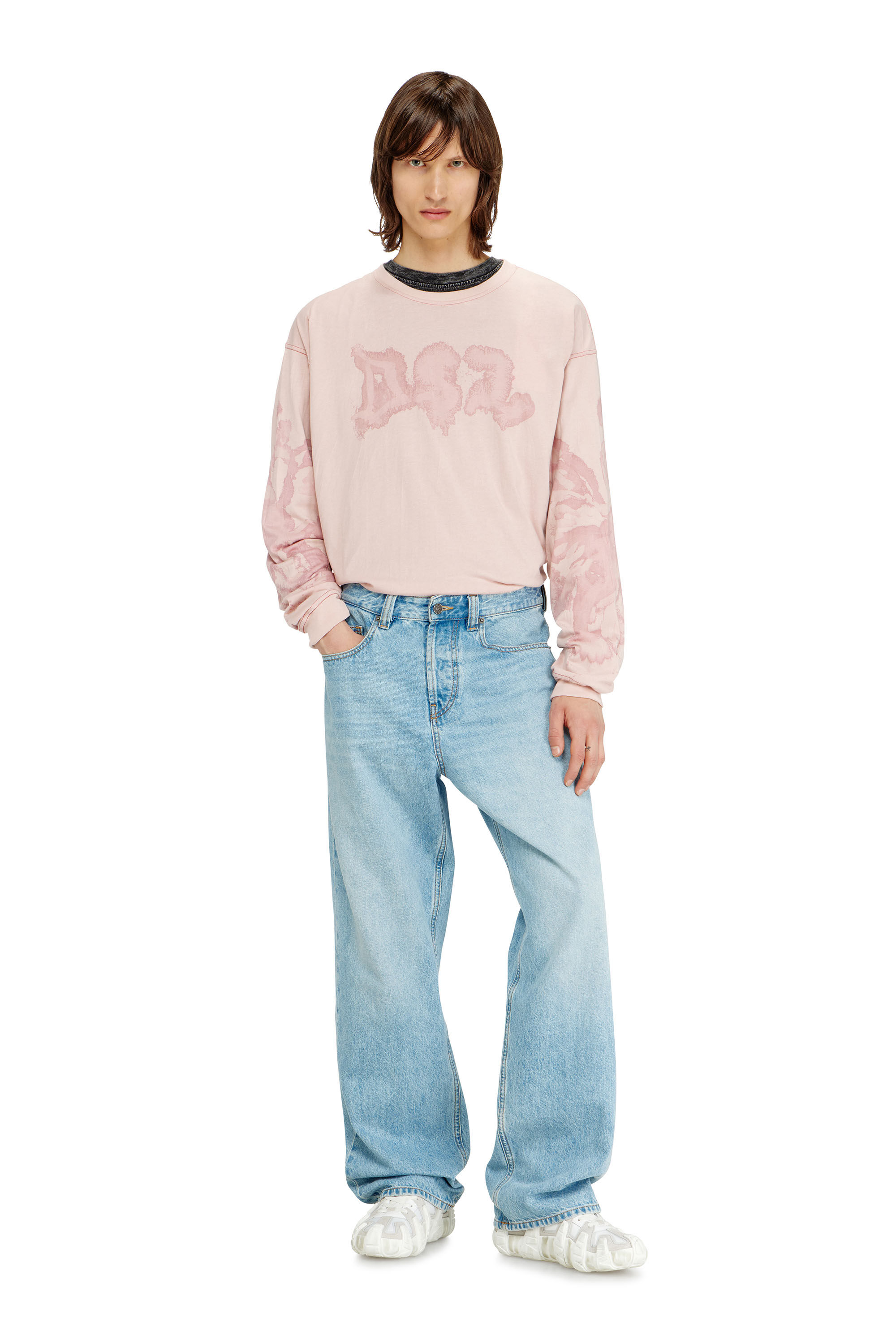 Men's Relaxed Jeans | Light Blue | Diesel 2001 D-Macro