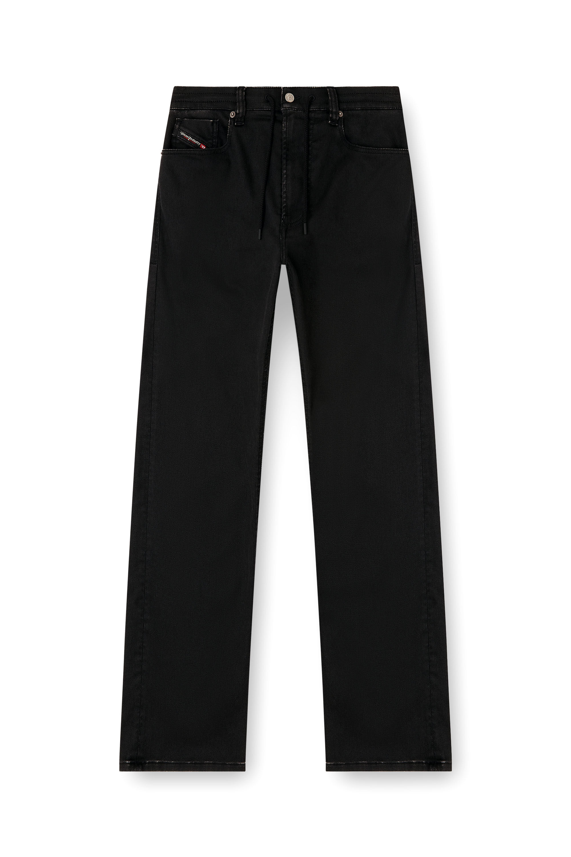 Men's Relaxed Jeans | Black/Dark grey | Diesel 2080 D-Reel Joggjeans®