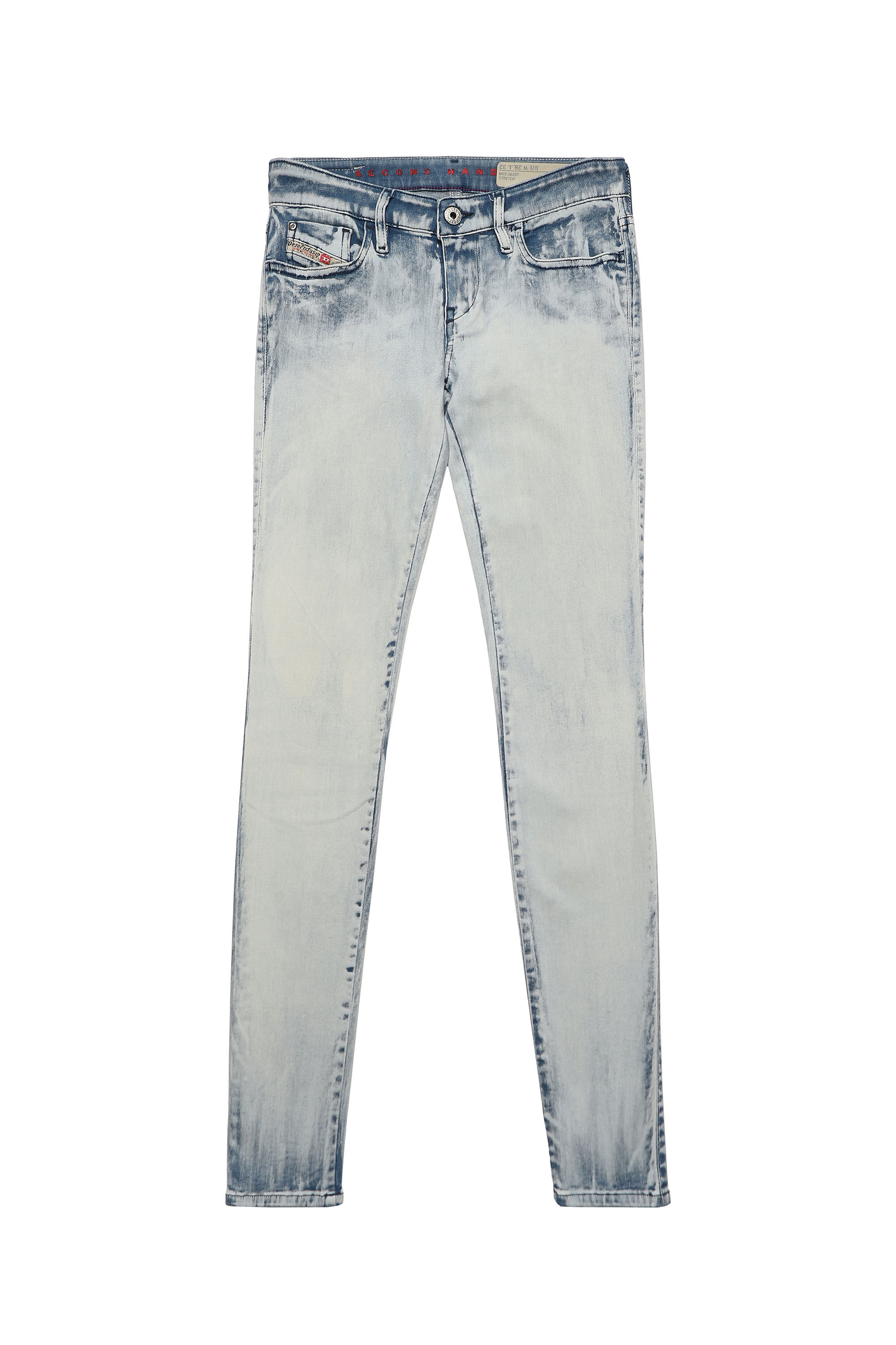 SKINZEE LOW Woman Jeans Black Dark grey Diesel Second Hand
