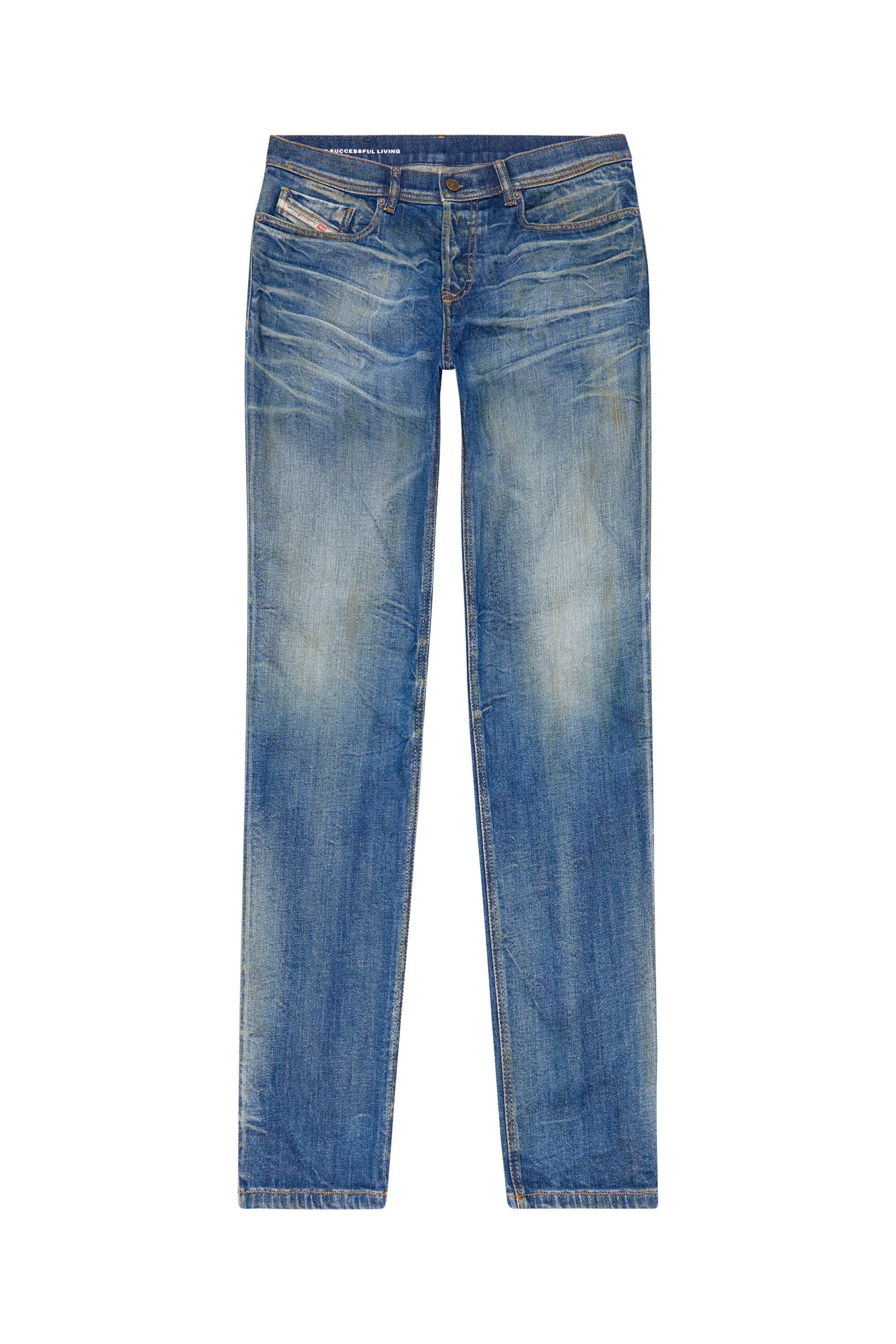 Diesel - Tapered Jeans 2023 D-Finitive 09J66, Medium blue - Image 2