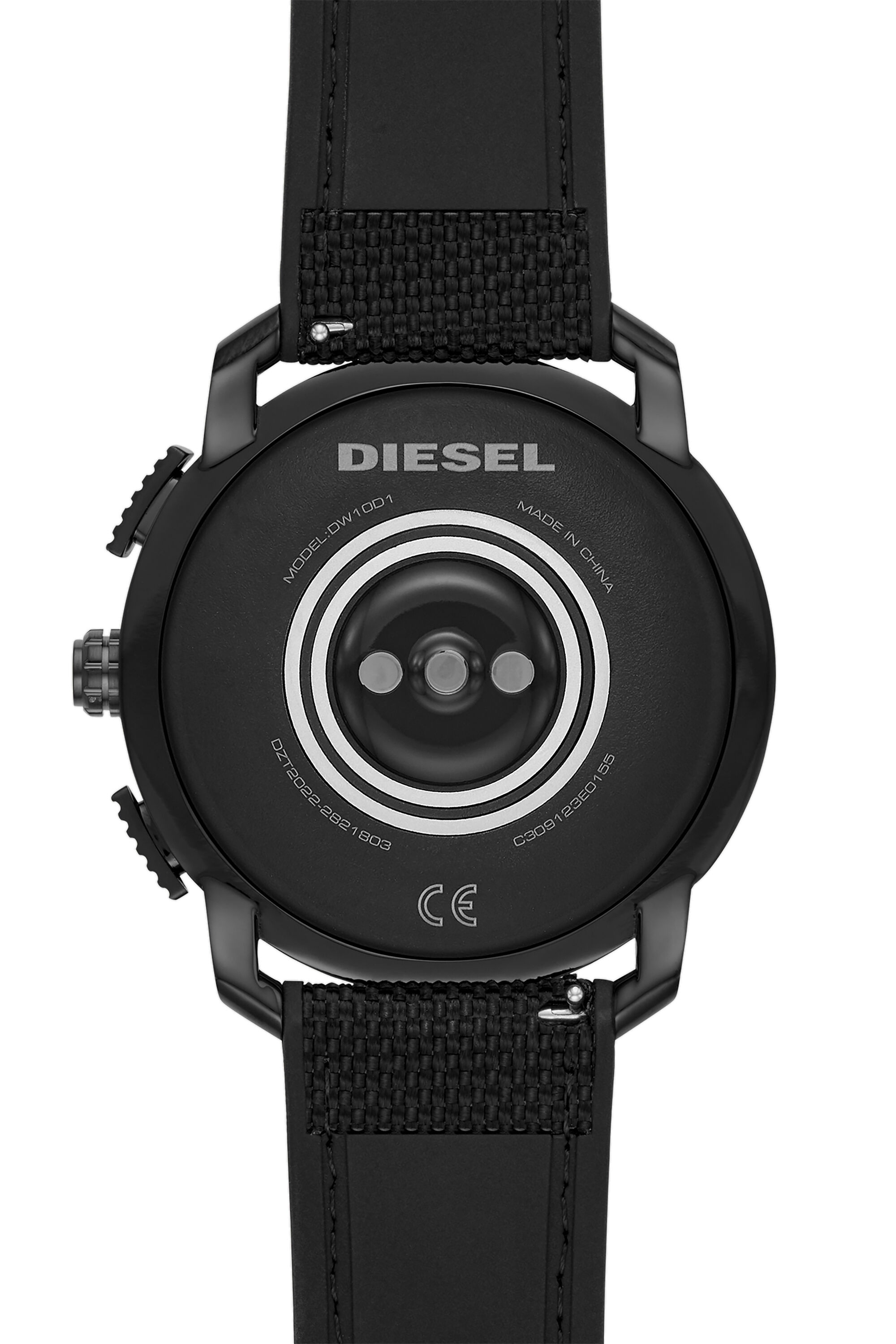 DT2022 Man: Diesel On Axial Smartwatch - Black Nylon | Diesel