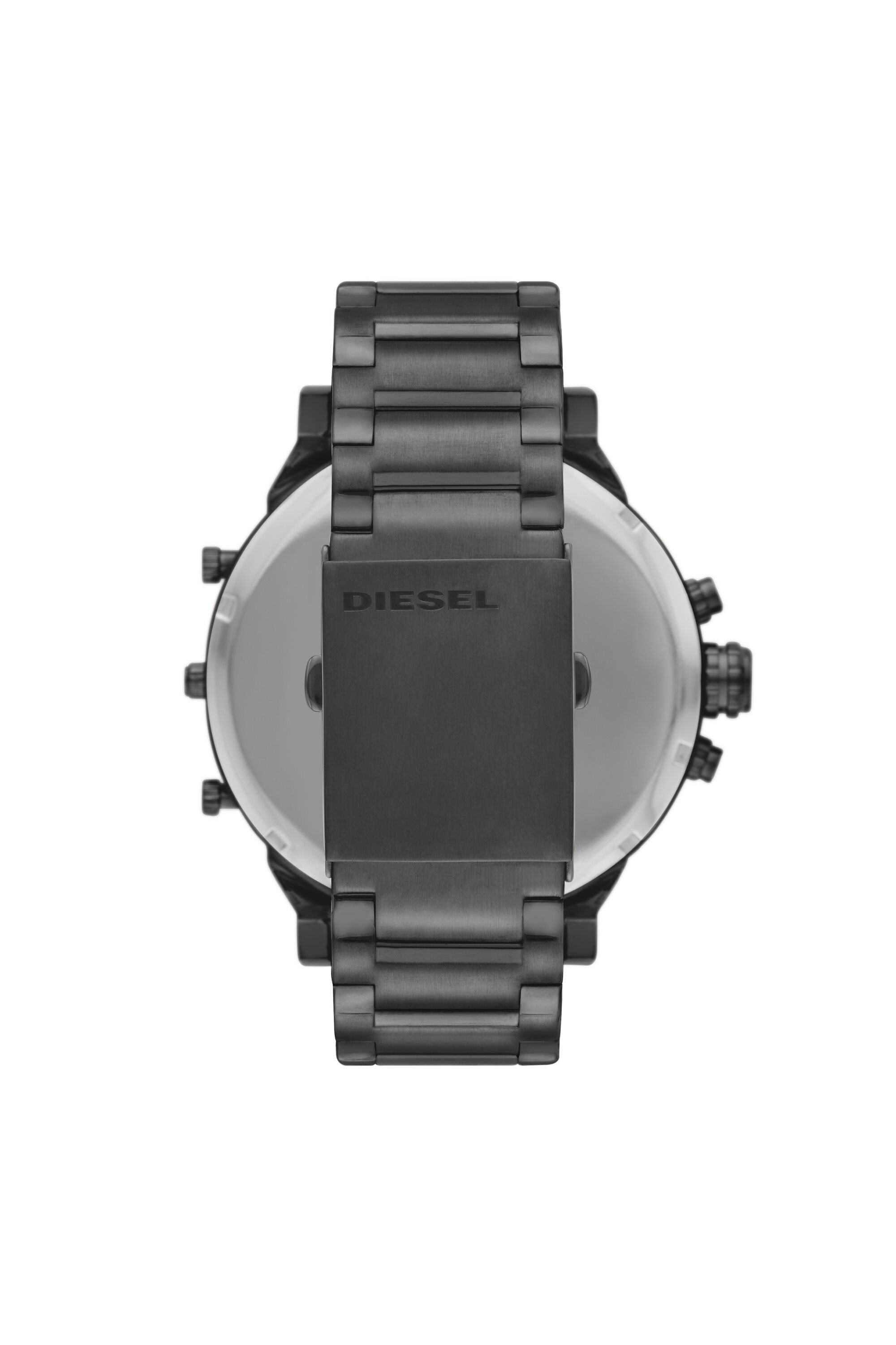 DZ7452: Men's black steel chronograph watch | Diesel Mr. Daddy 2.0
