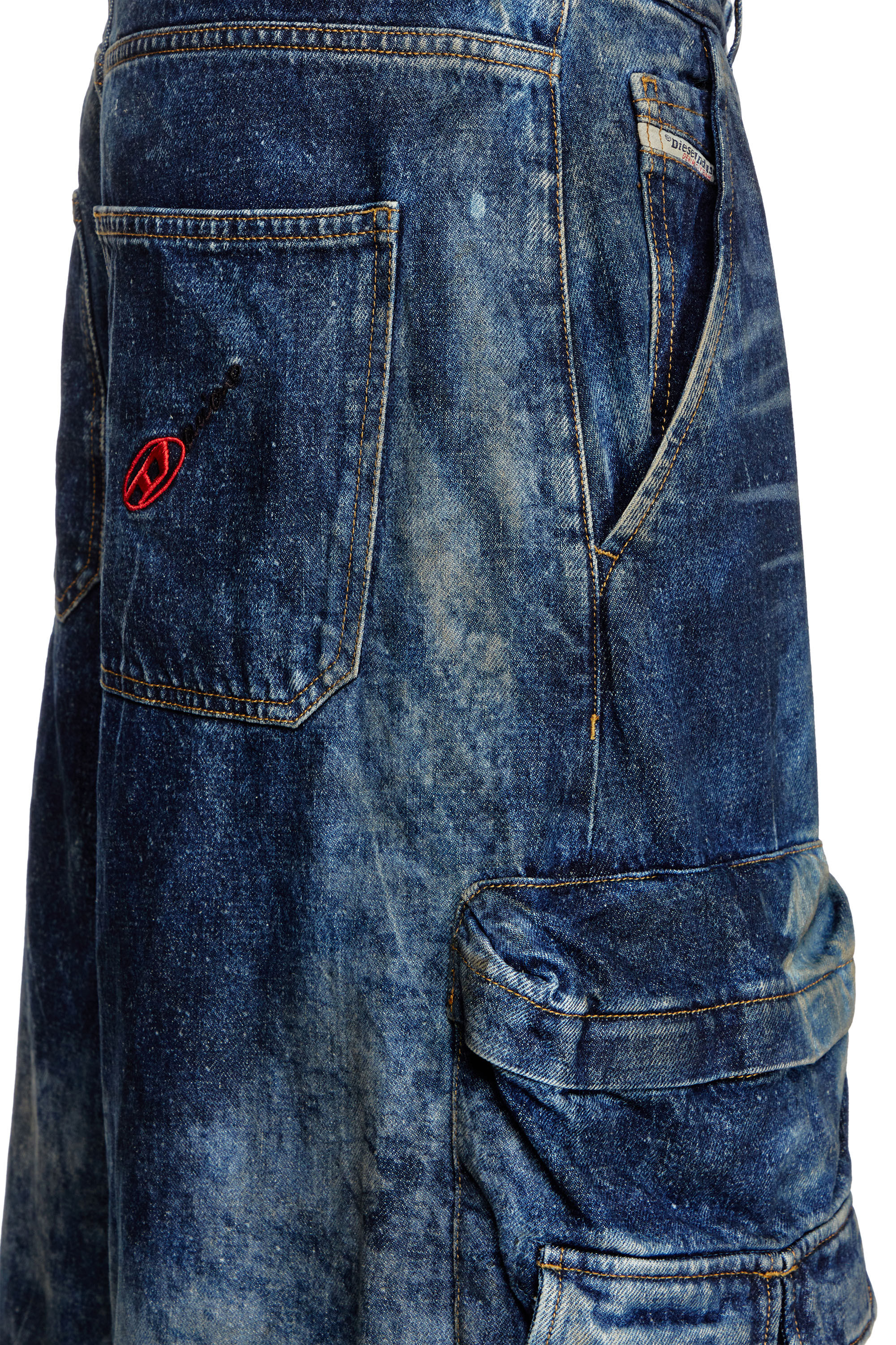 Women's Relaxed Jeans | Dark Blue | Diesel D-Giappo