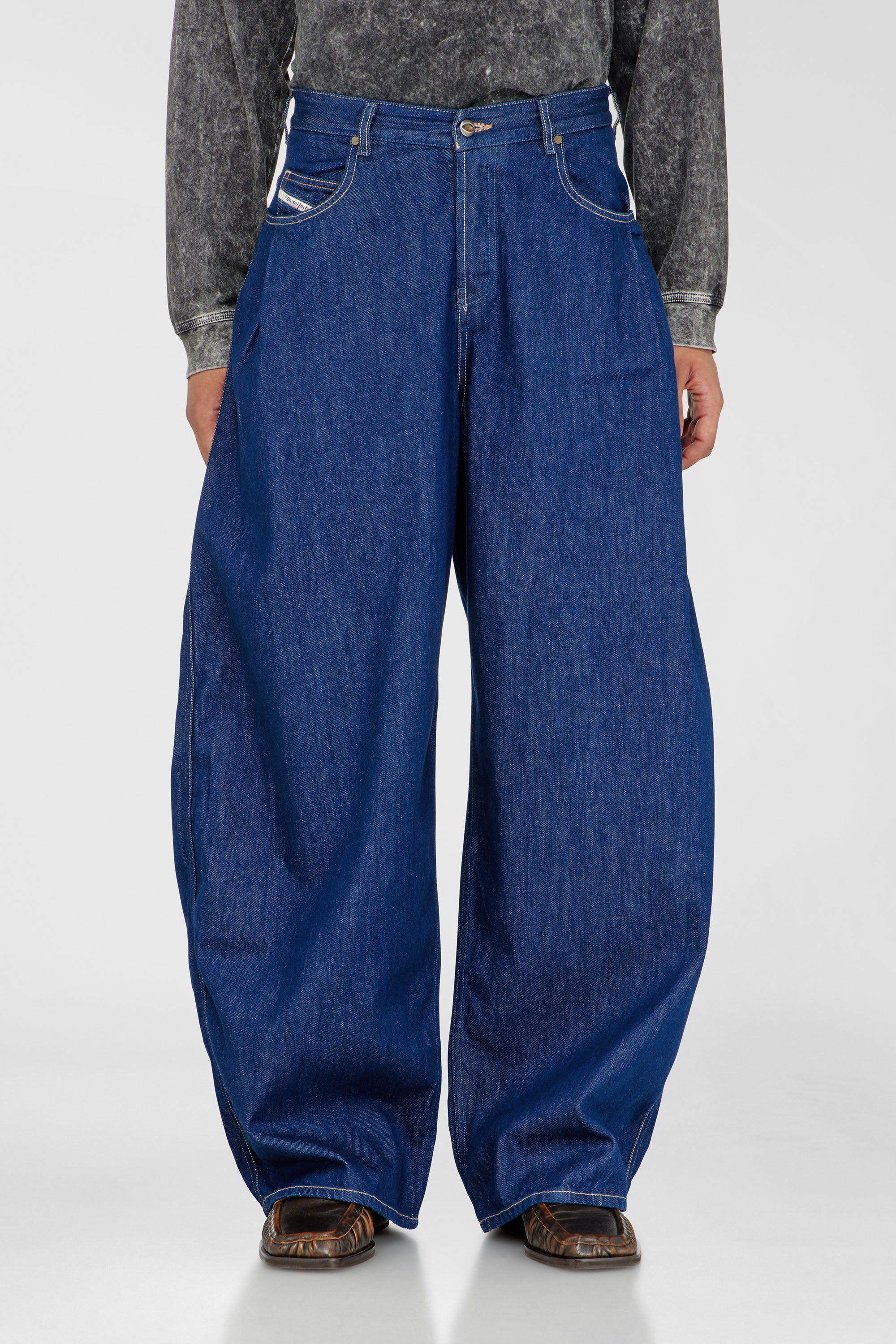 Women's Relaxed Jeans | High Waist 1987 D-Khelz | Dark Blue