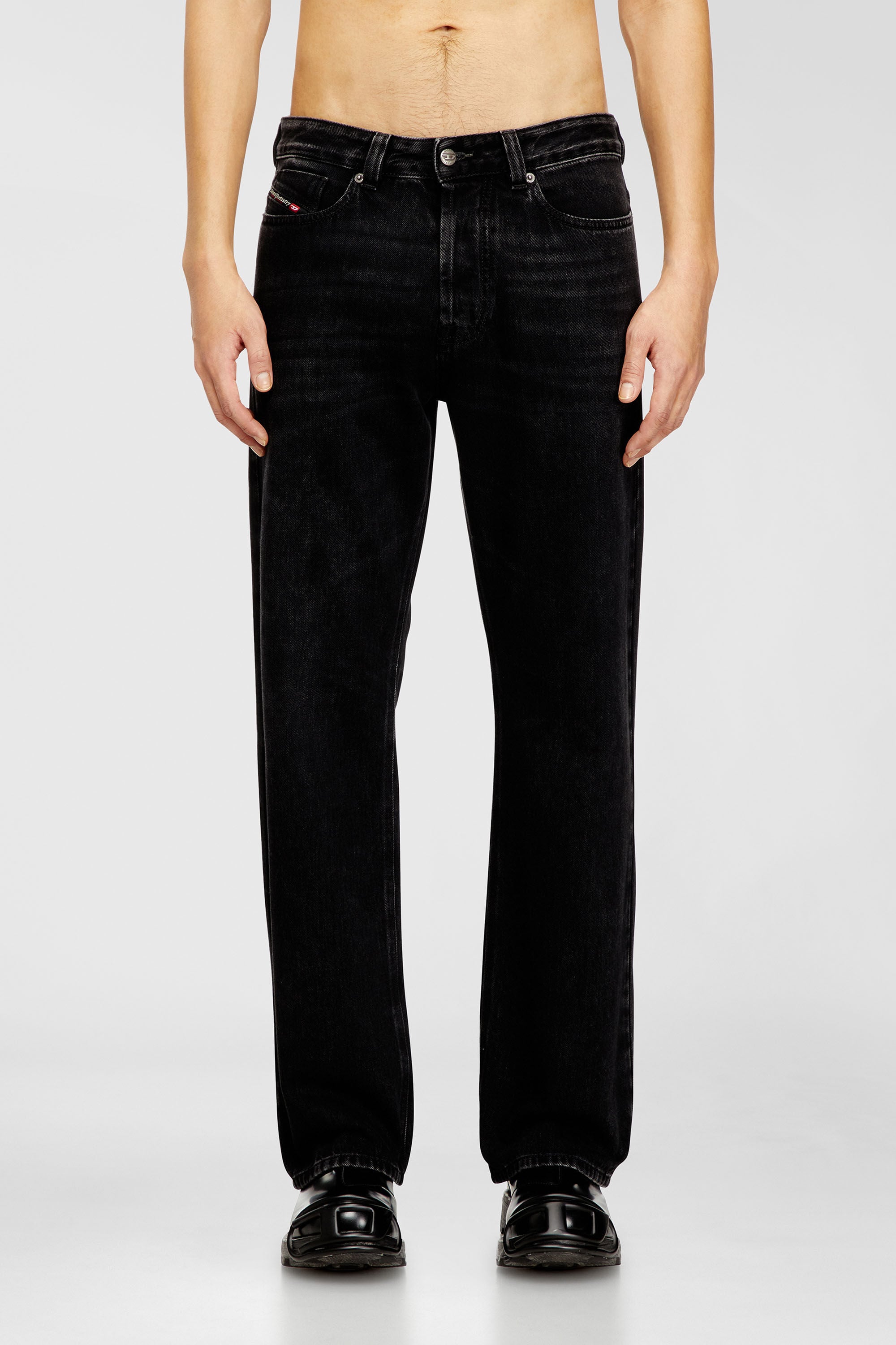 Men's Relaxed Jeans | Regular Waist 1980 D-EeperBlack/Dark grey