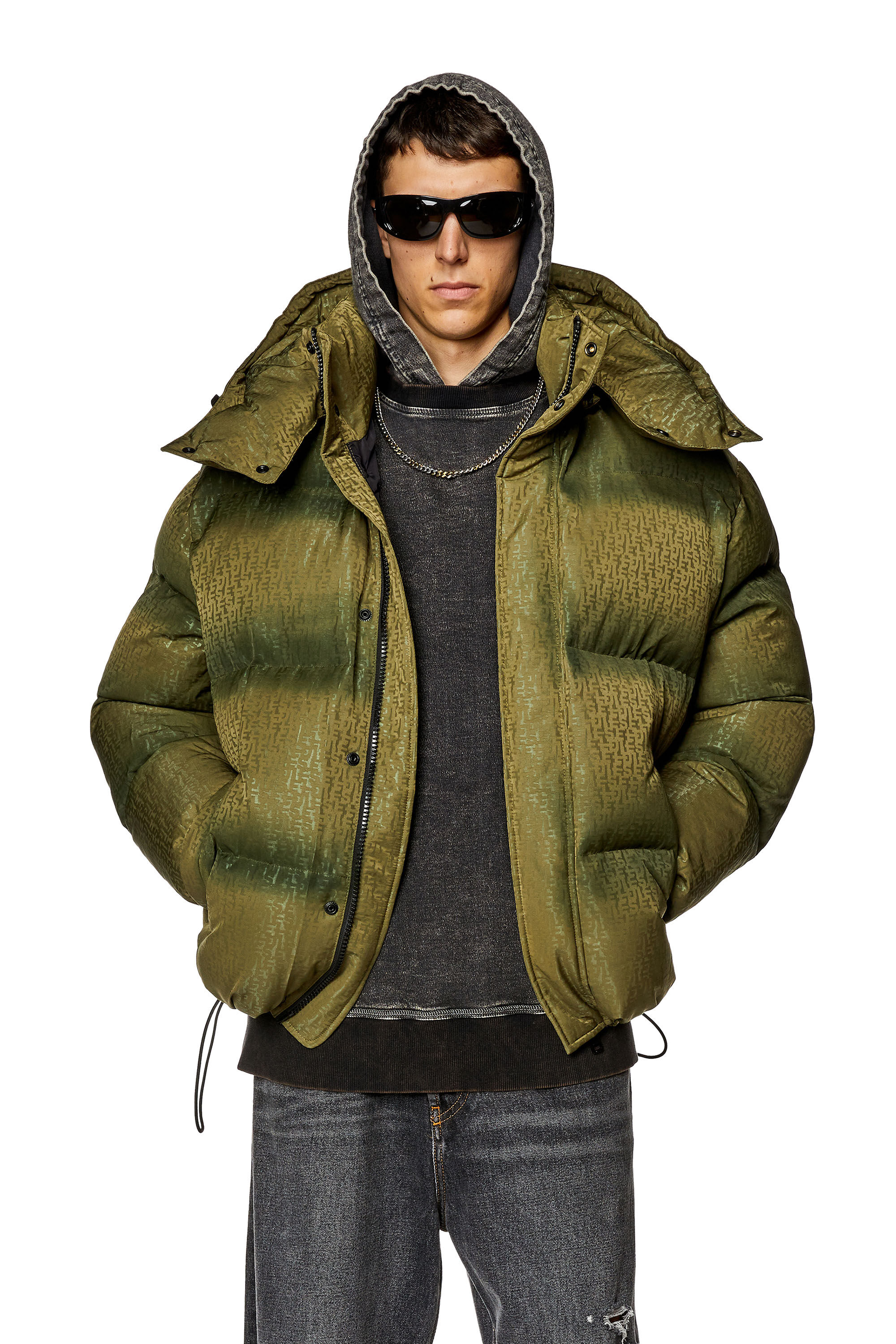 Diesel puffer jacket mens shop