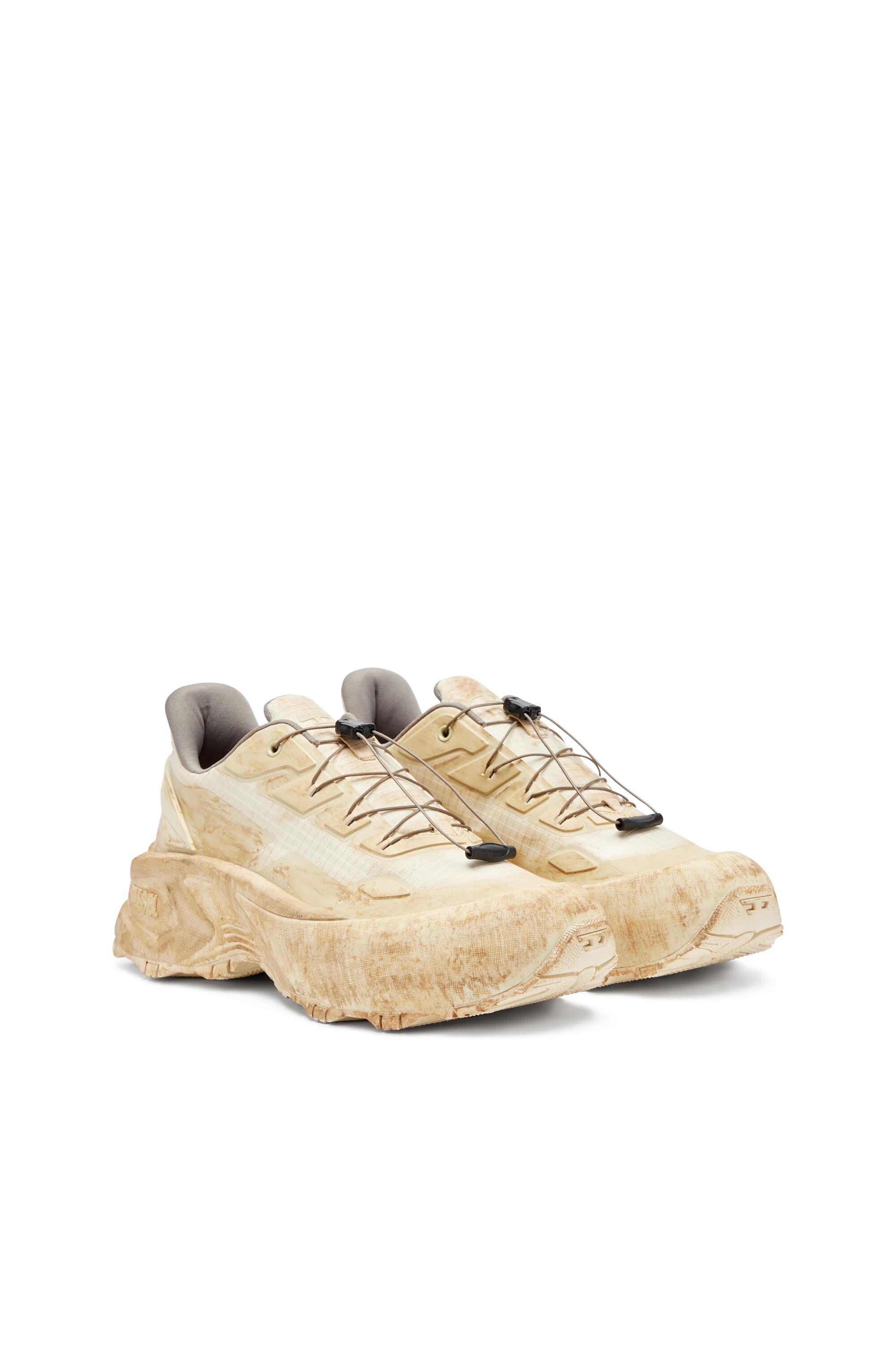 Men's D-Cage Runner-Sneaker | Beige | Diesel