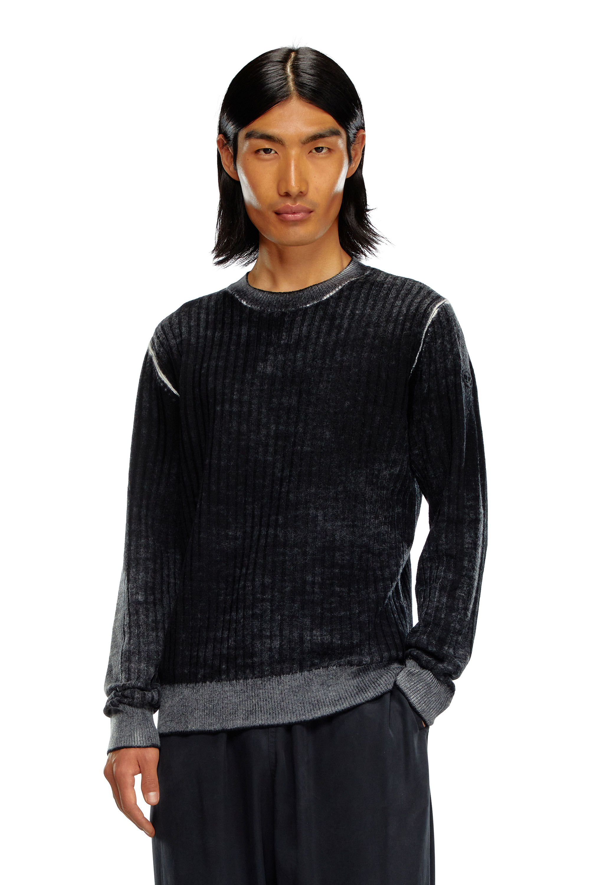 K ANDELERO Man Printed wool jumper Diesel