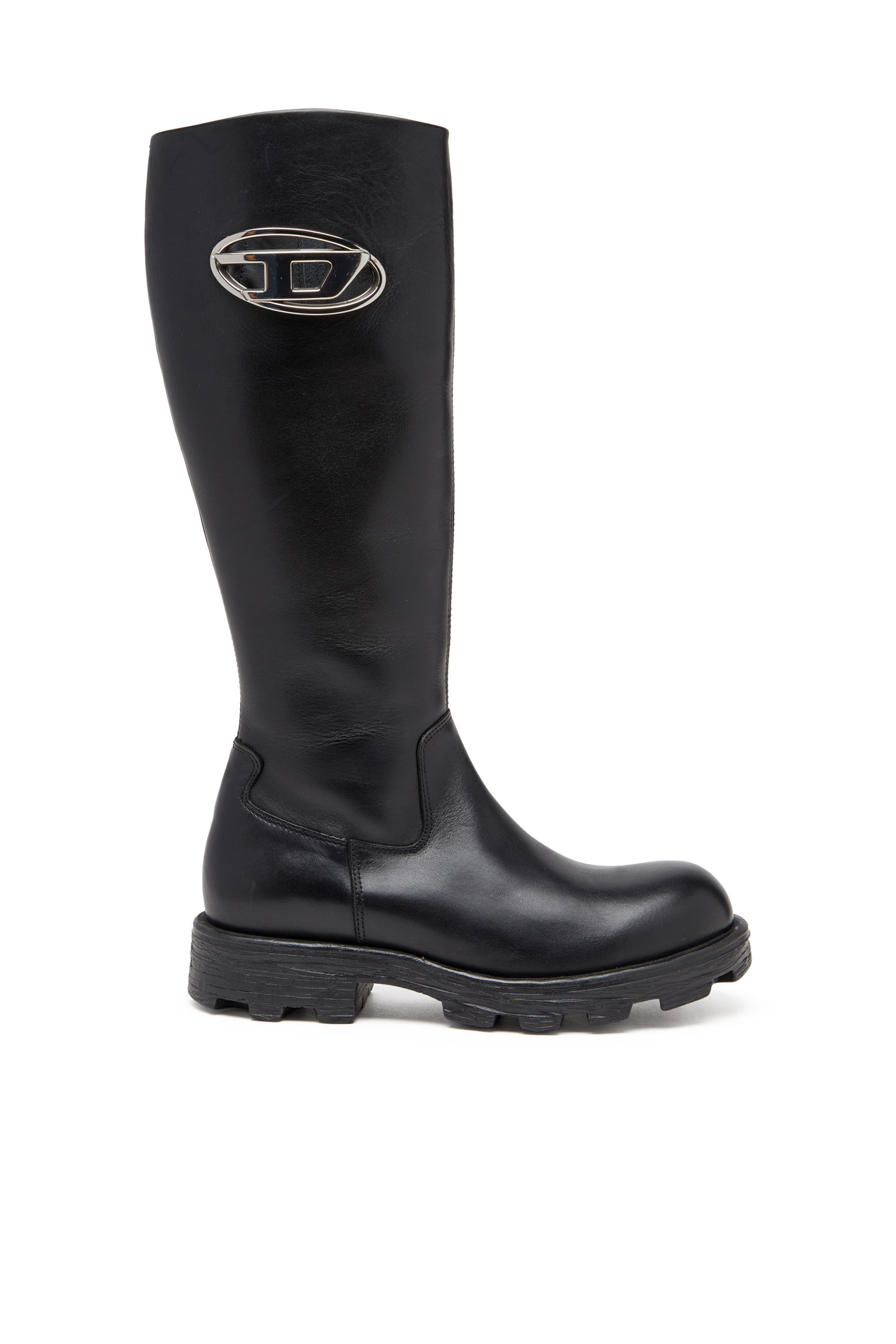 Steel toe knee high boots store