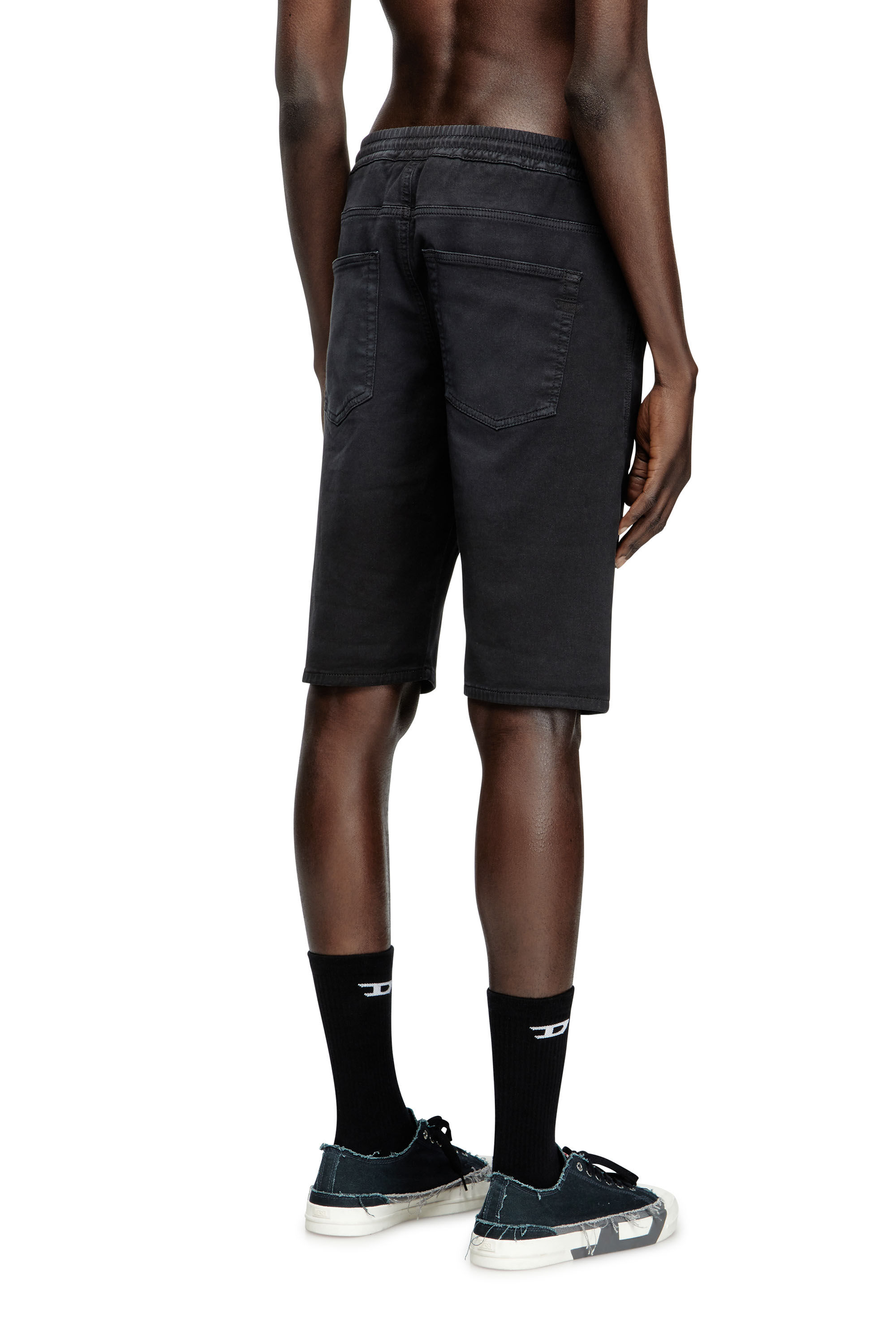 Men's Chino shorts in JoggJeans | Black | Diesel