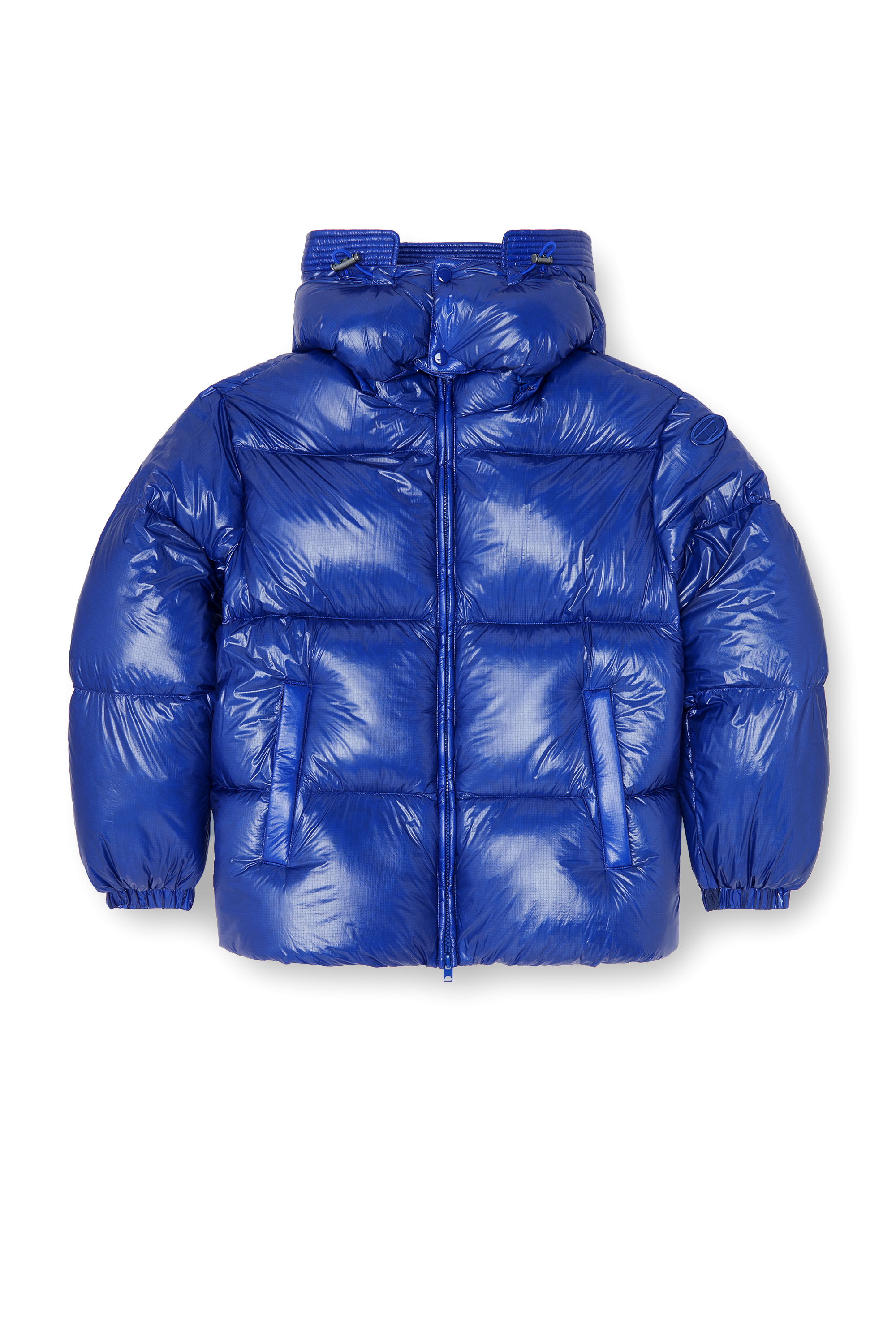 Diesel - W-ROLFYS-WRD-BKCP, Man's Down puffer jacket with detachable hood in null - 6