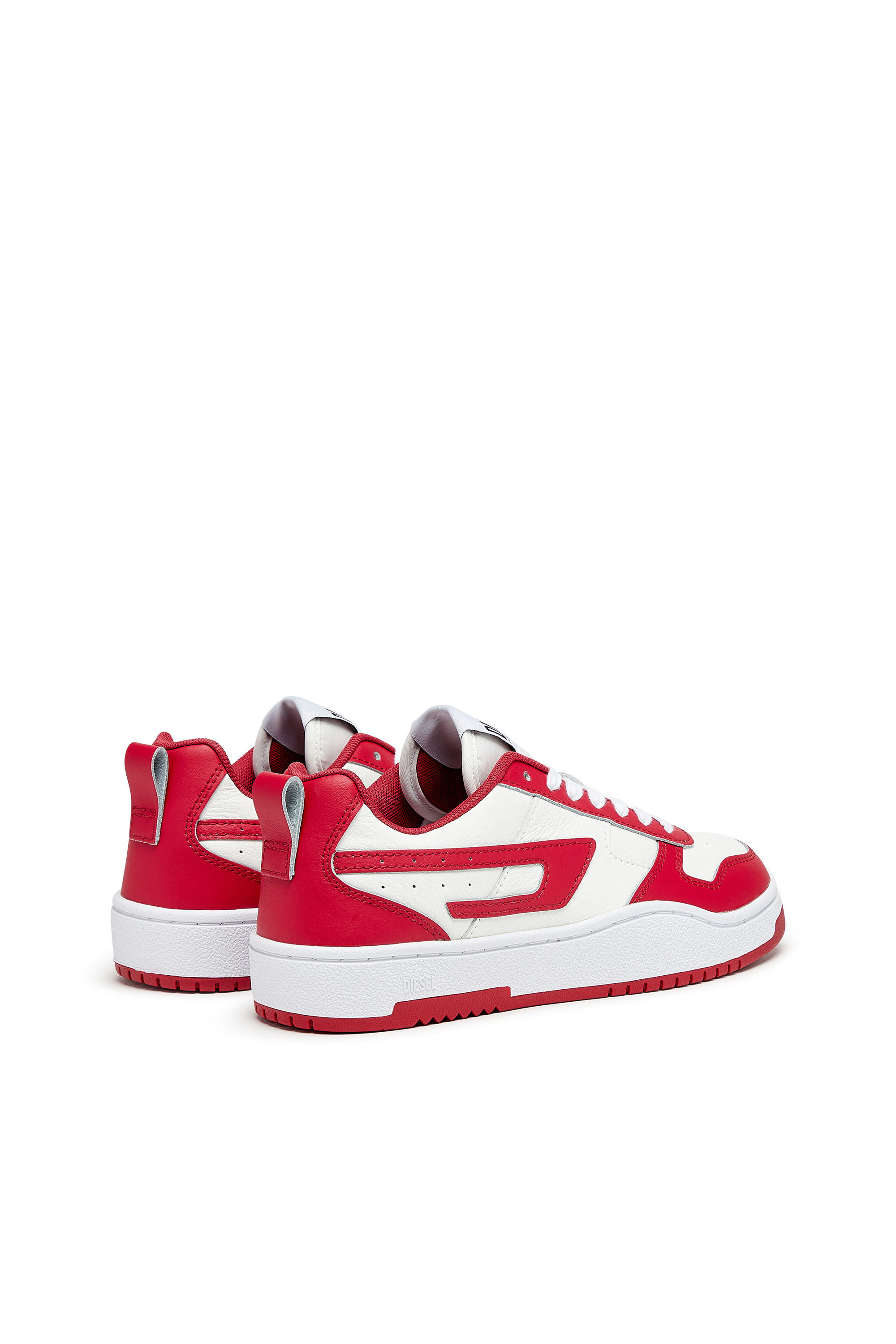 Diesel hot sale red sneakers
