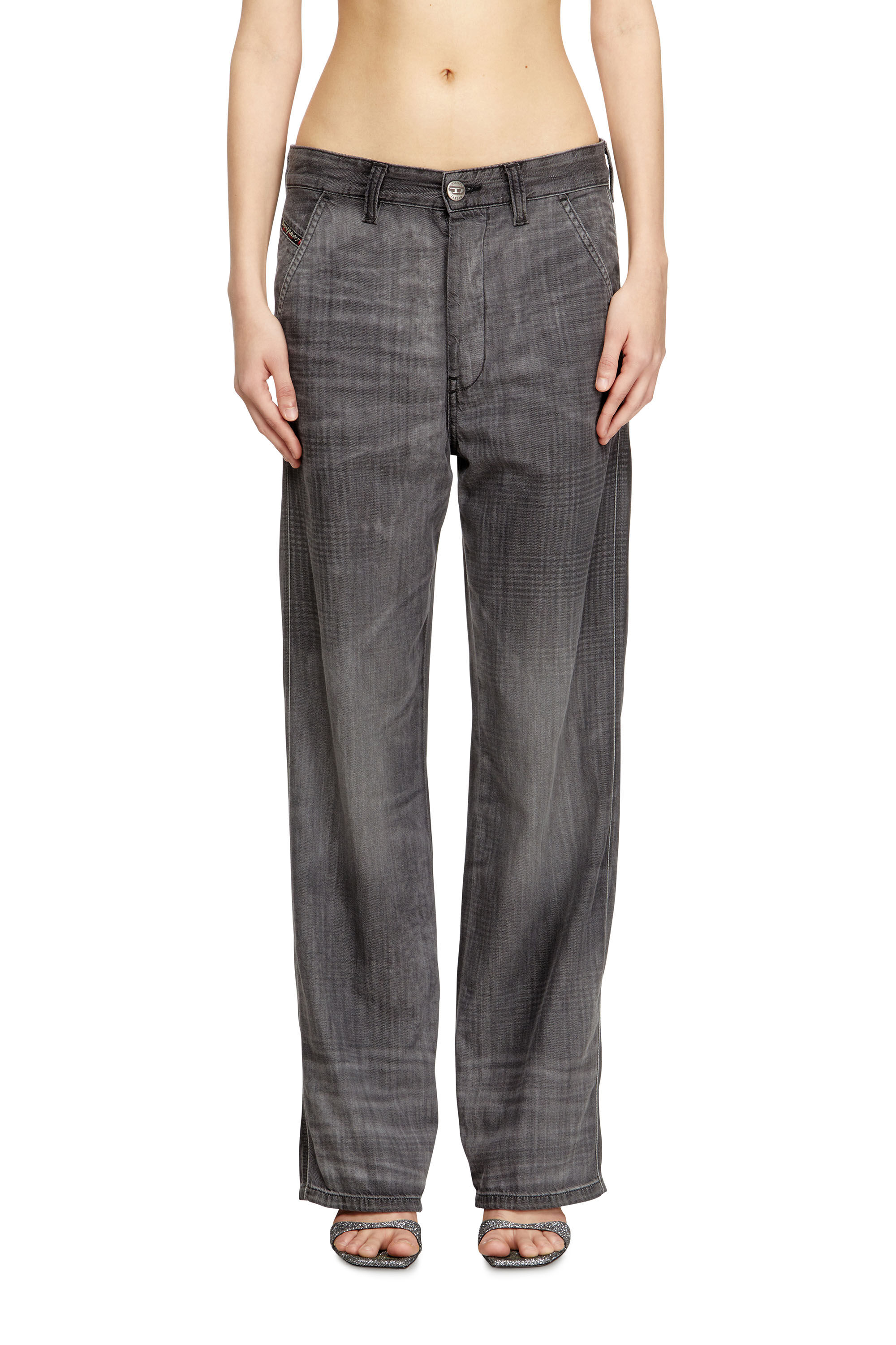 パンツ DIESEL Regular Jeans D-Phant-Chino W30 Women's Regular Jeans | Grey | Diesel D-Phant-chino