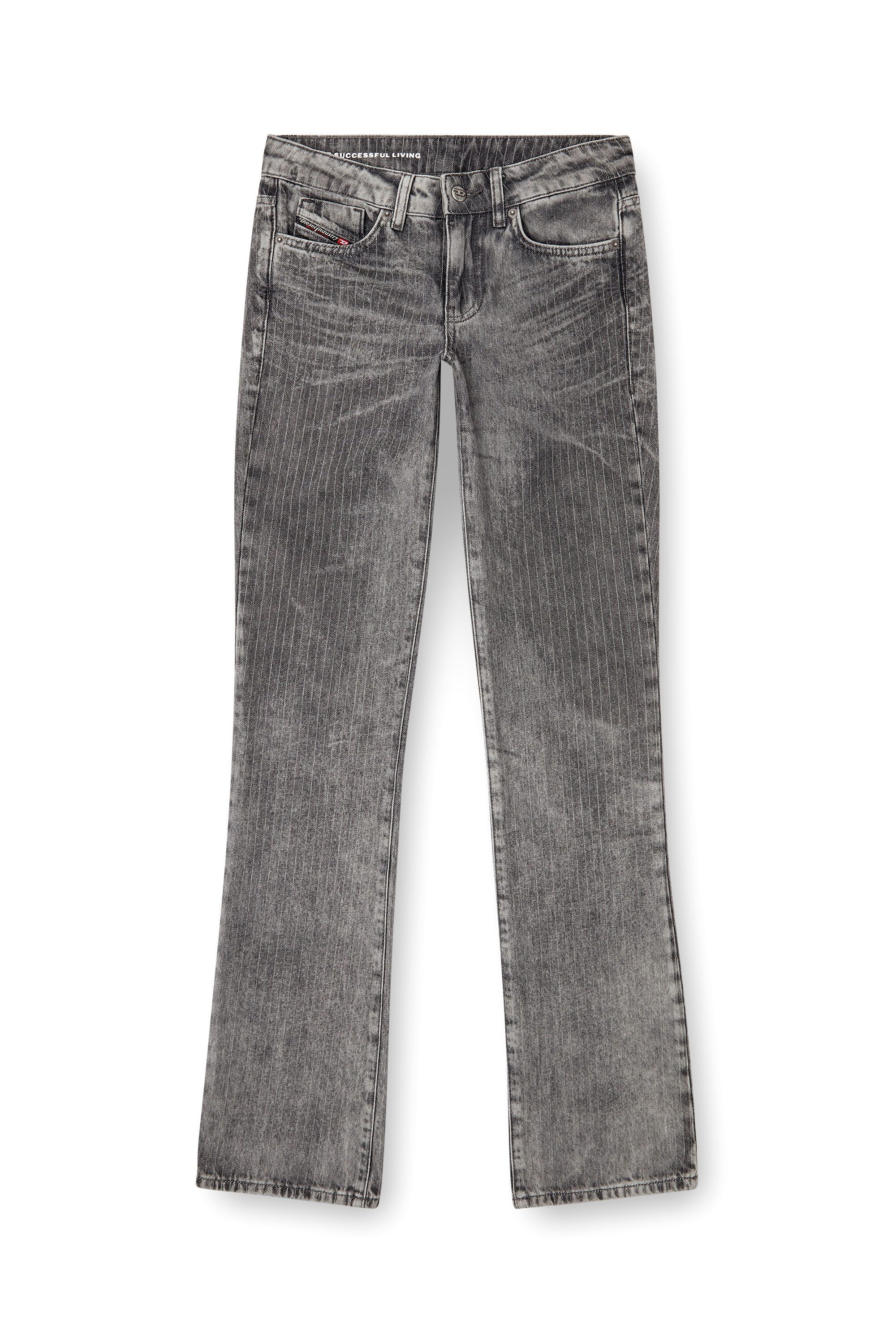 Women's Bootcut Jeans | Light Grey | Diesel D-Gianna