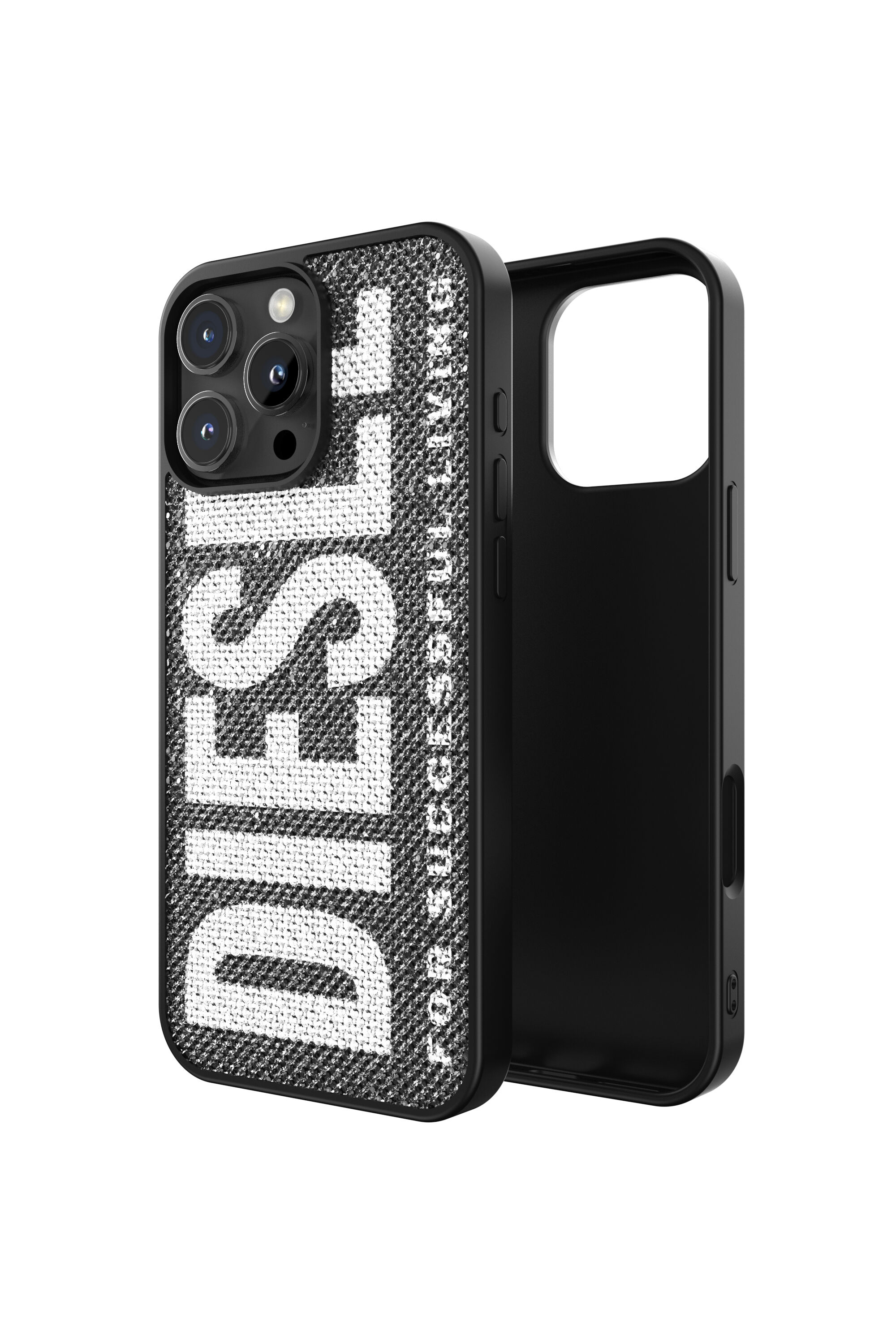 Women's Swarovski Crystal Case for iP 16 Pro Max | Black