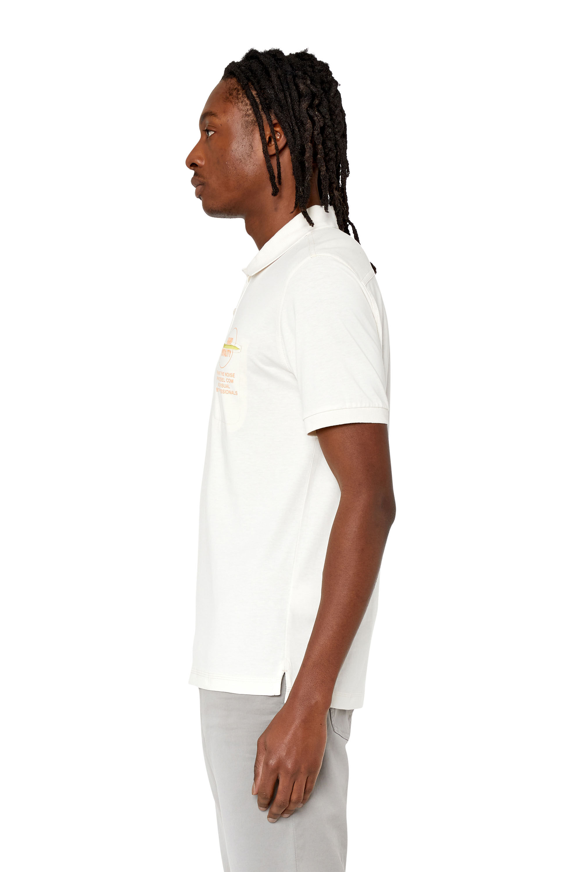 Diesel - T-SPOUCH, White - Image 5