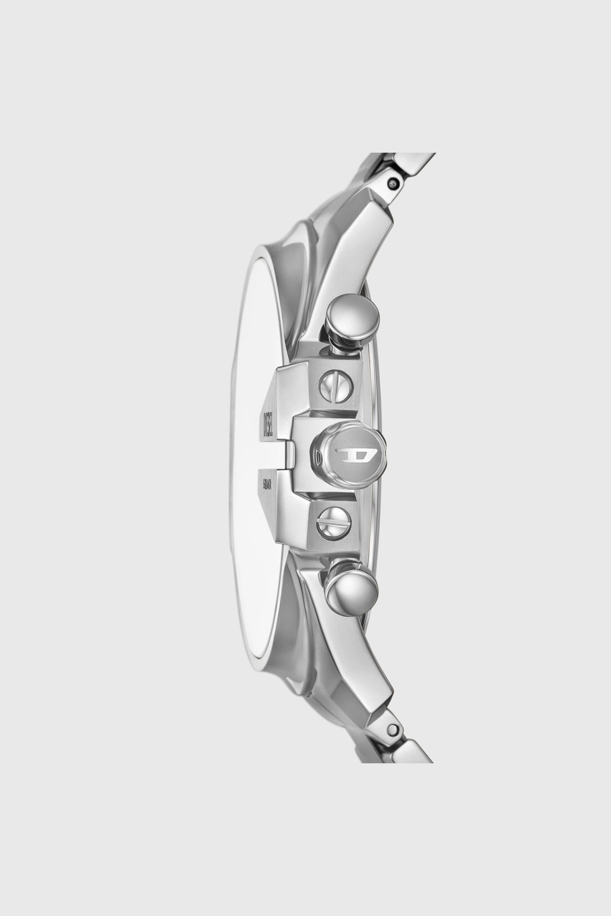 Men's Mega Chief Slim Stainless Steel Watch | Silver | Diesel TR