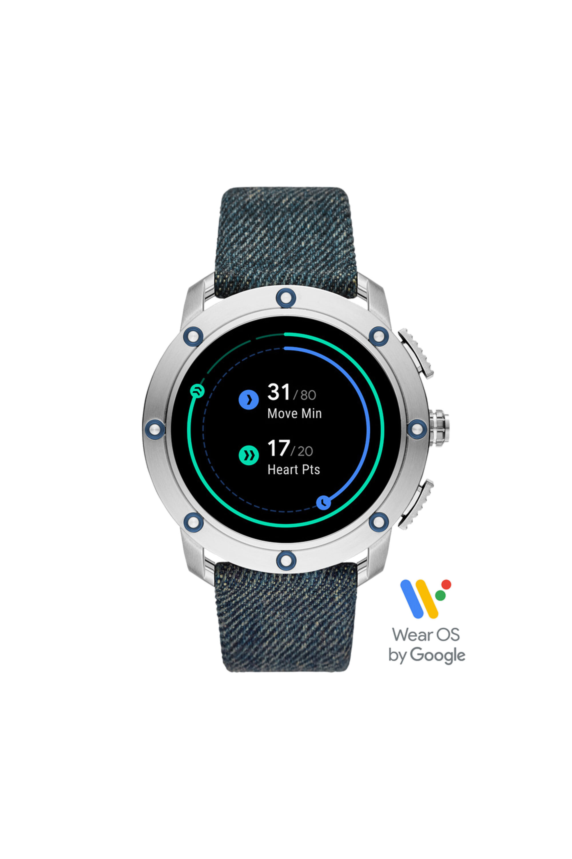 DT2015 Axial Smartwatch - Blue Denim | Diesel