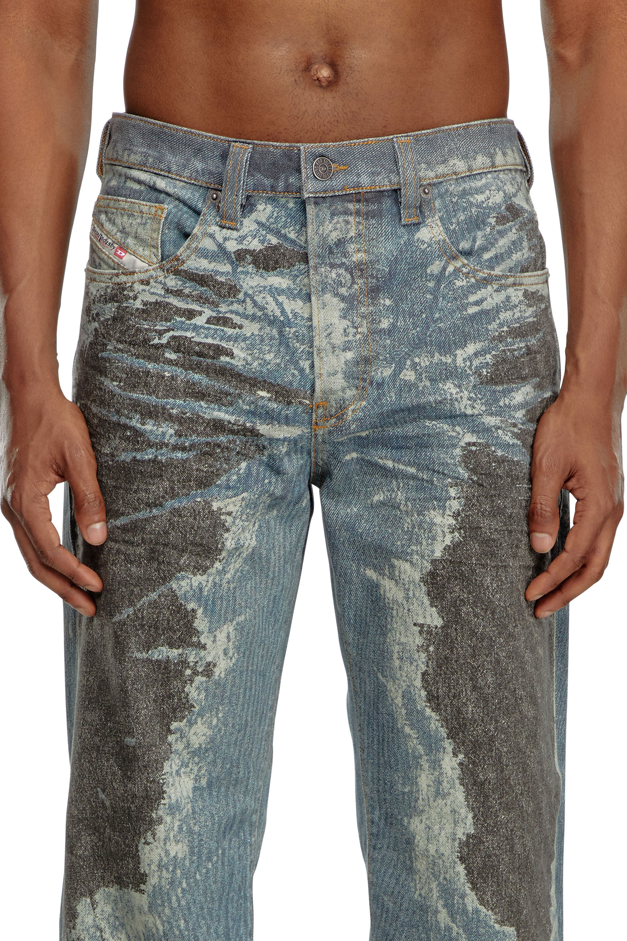 Diesel jeans paint discount