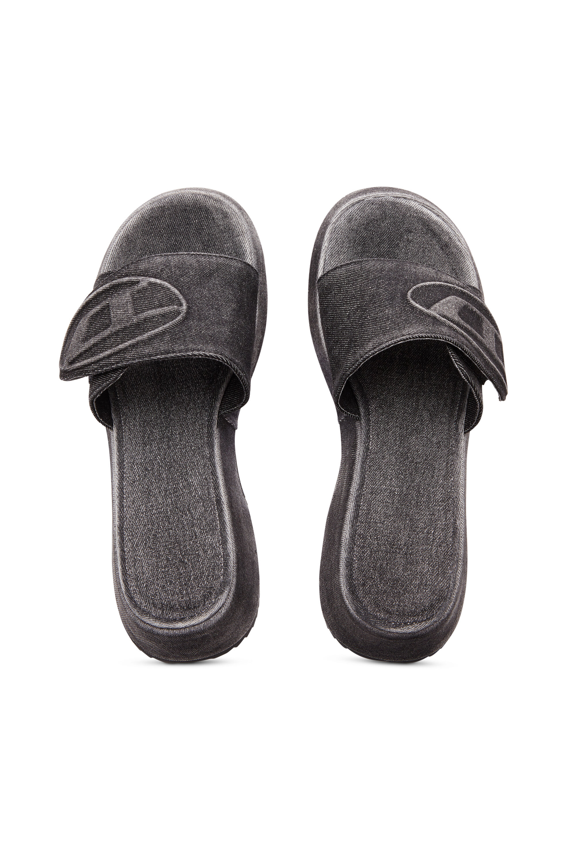 Diesel denim flip flops deals
