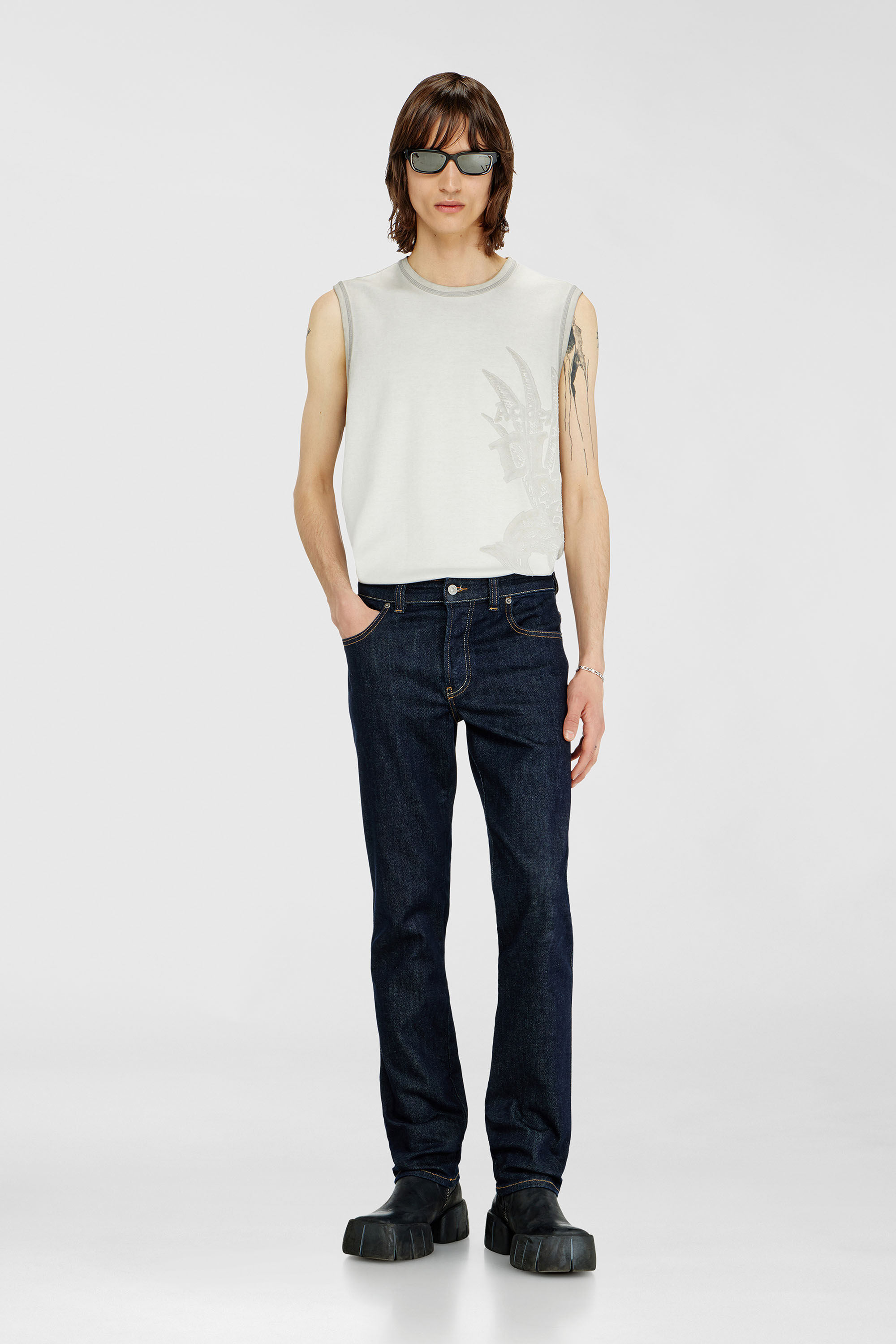 Men's Slim Jeans | Regular Waist 1993 D-VylDark Blue | Diesel TR