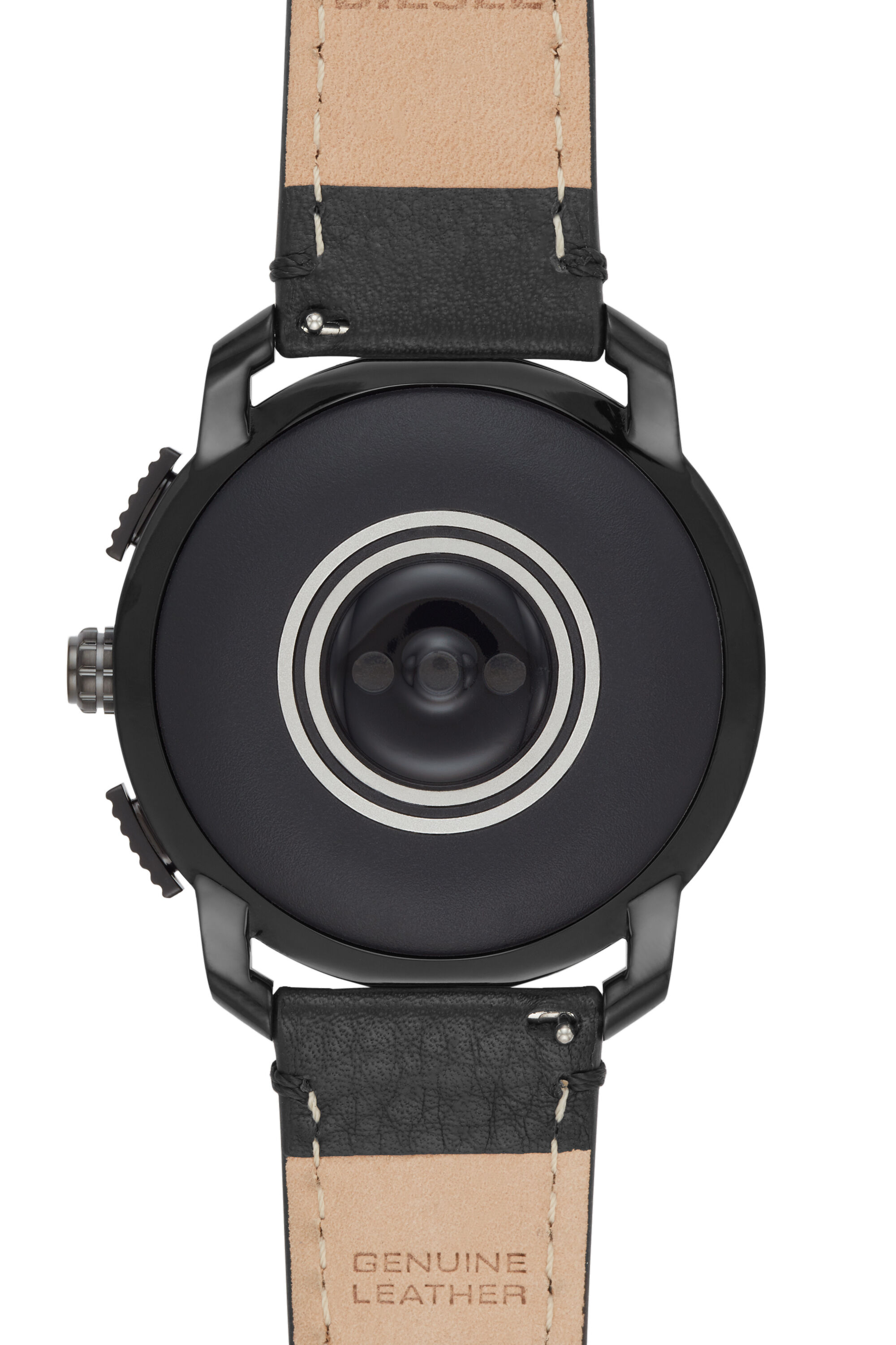 DT2016 Axial Smartwatch Bronze Stainless Steel and Black Leather Diesel