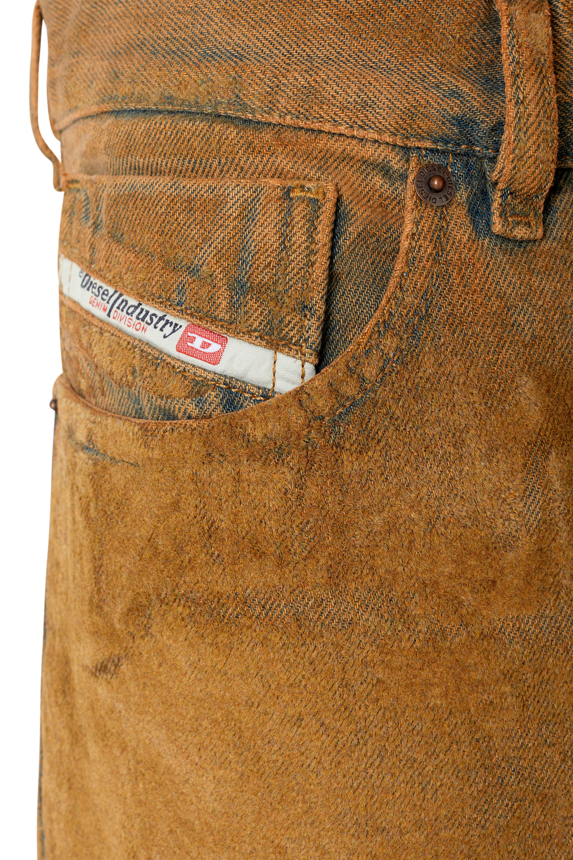 Diesel - 1995 09E33 Straight Jeans, Brown - Image 6