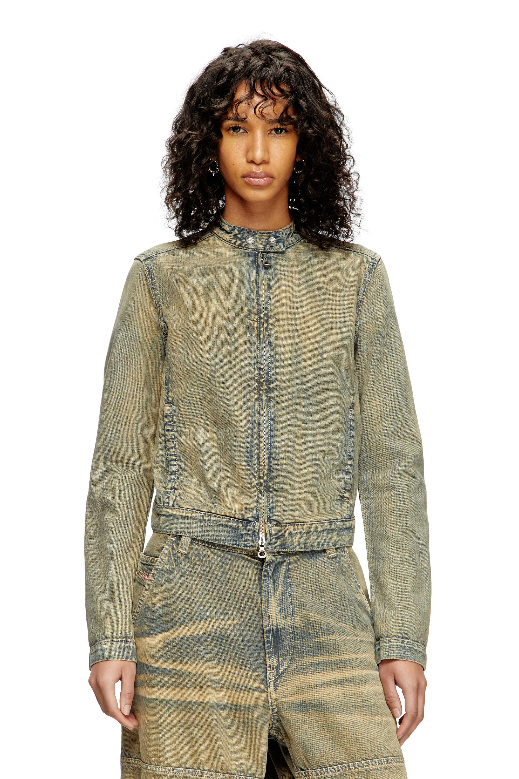 ジャケット・アウター LIDNM SILK DENIM MORTORCYCLE COAT 71J9k17VYCL._UY350_.jpg