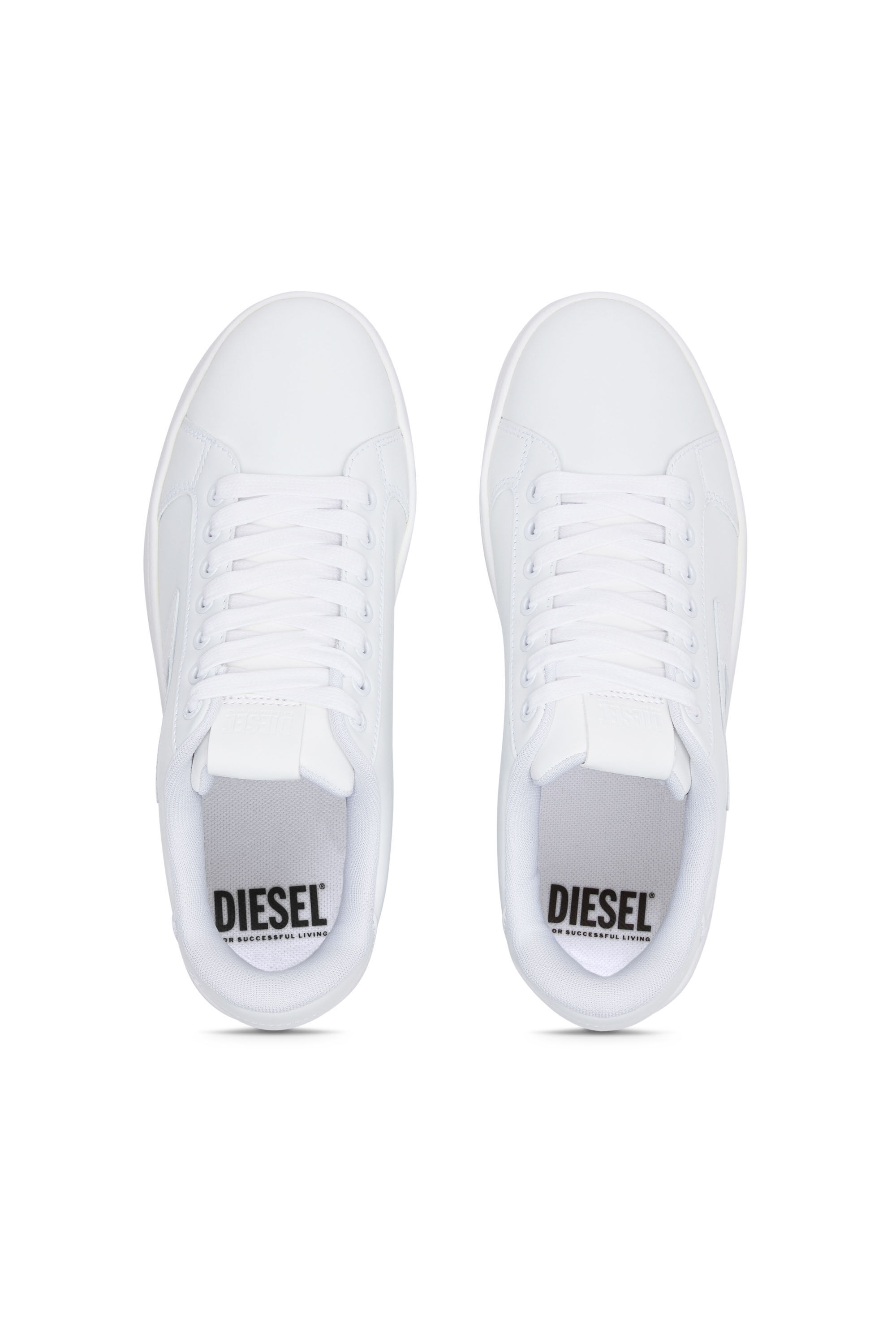 S-ATHENE BOLD X Woman: Flatform sneakers in leather | Diesel