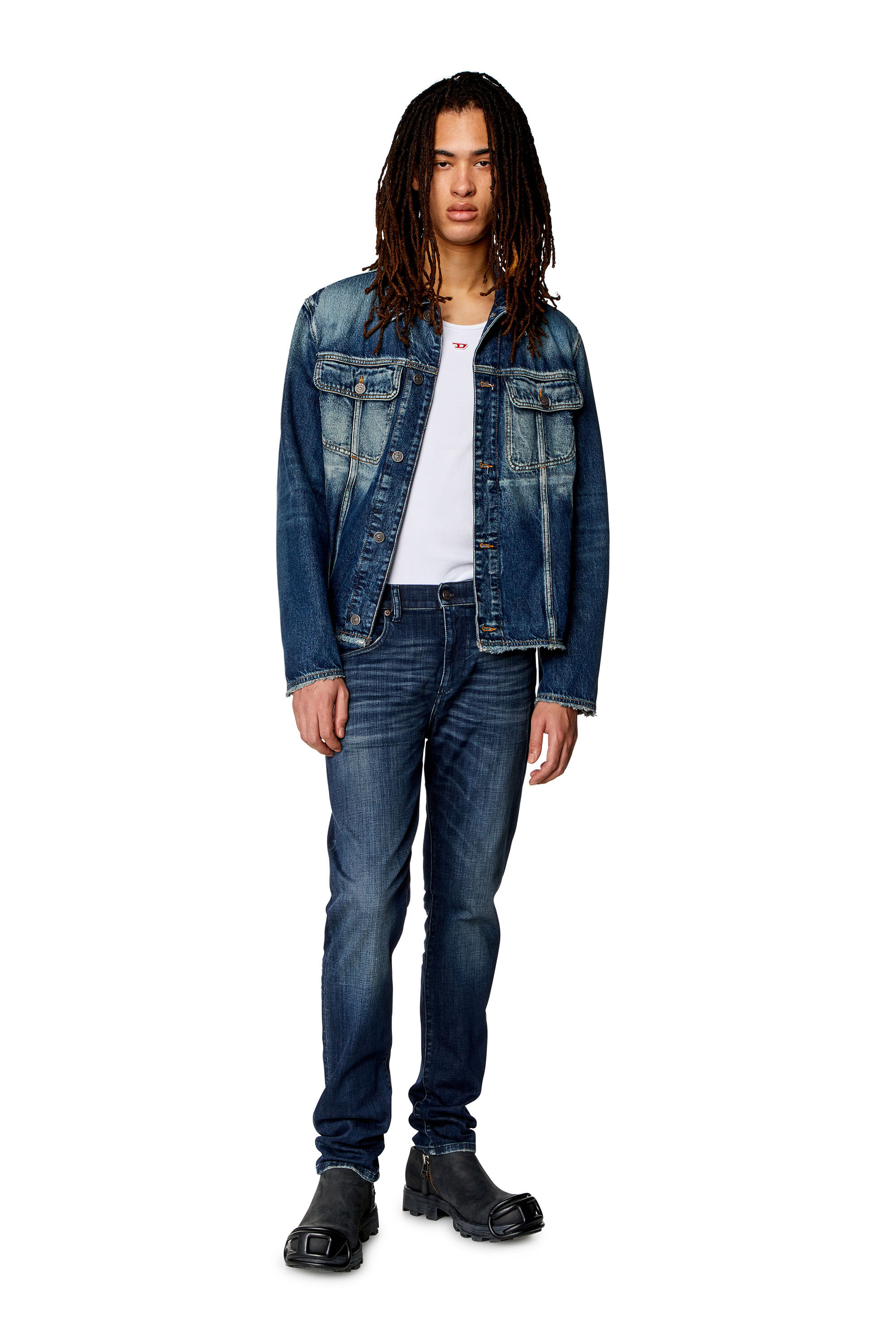 Men's Slim Jeans | Dark Blue | Diesel 2019 D-Strukt