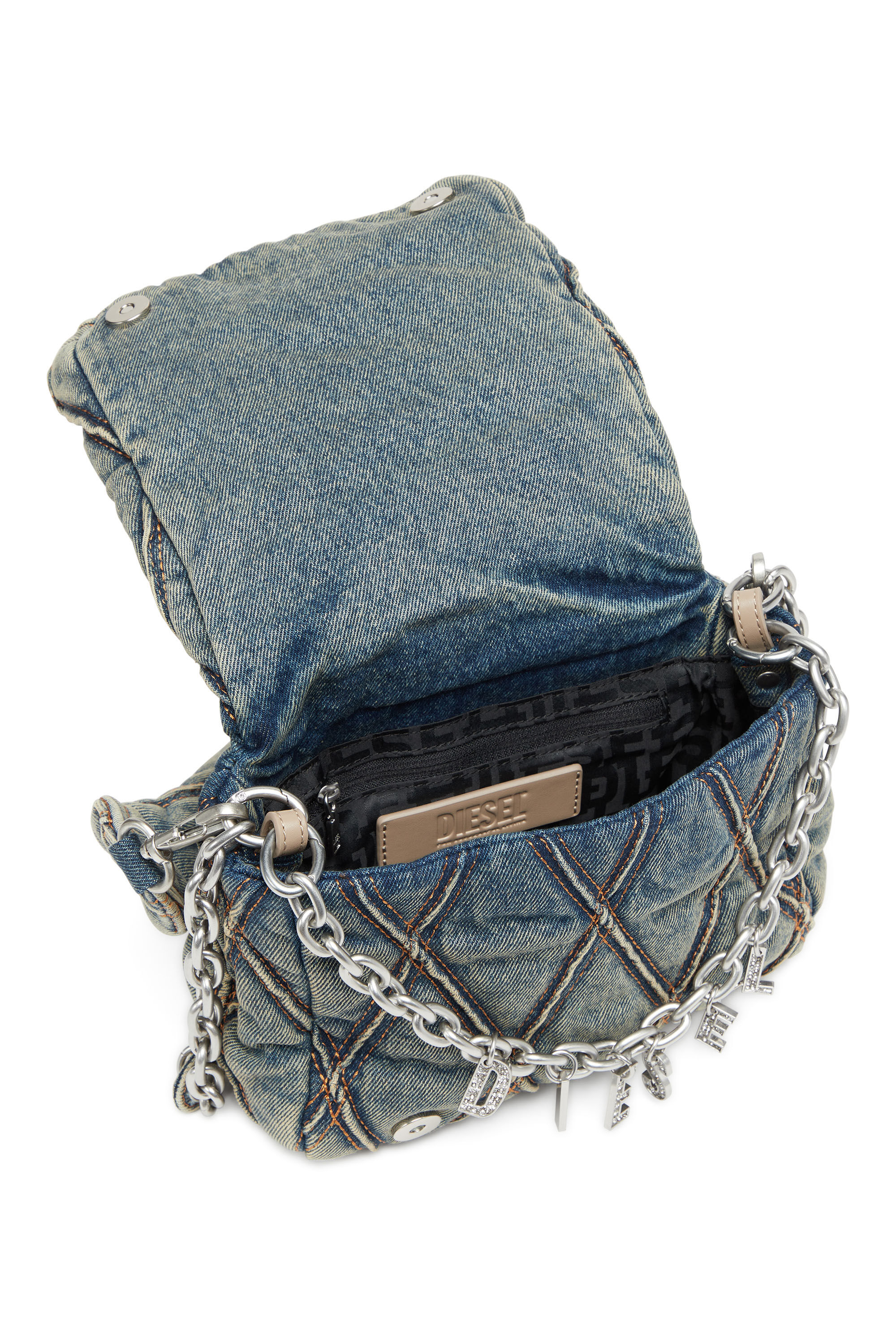 Blue denim sales purse