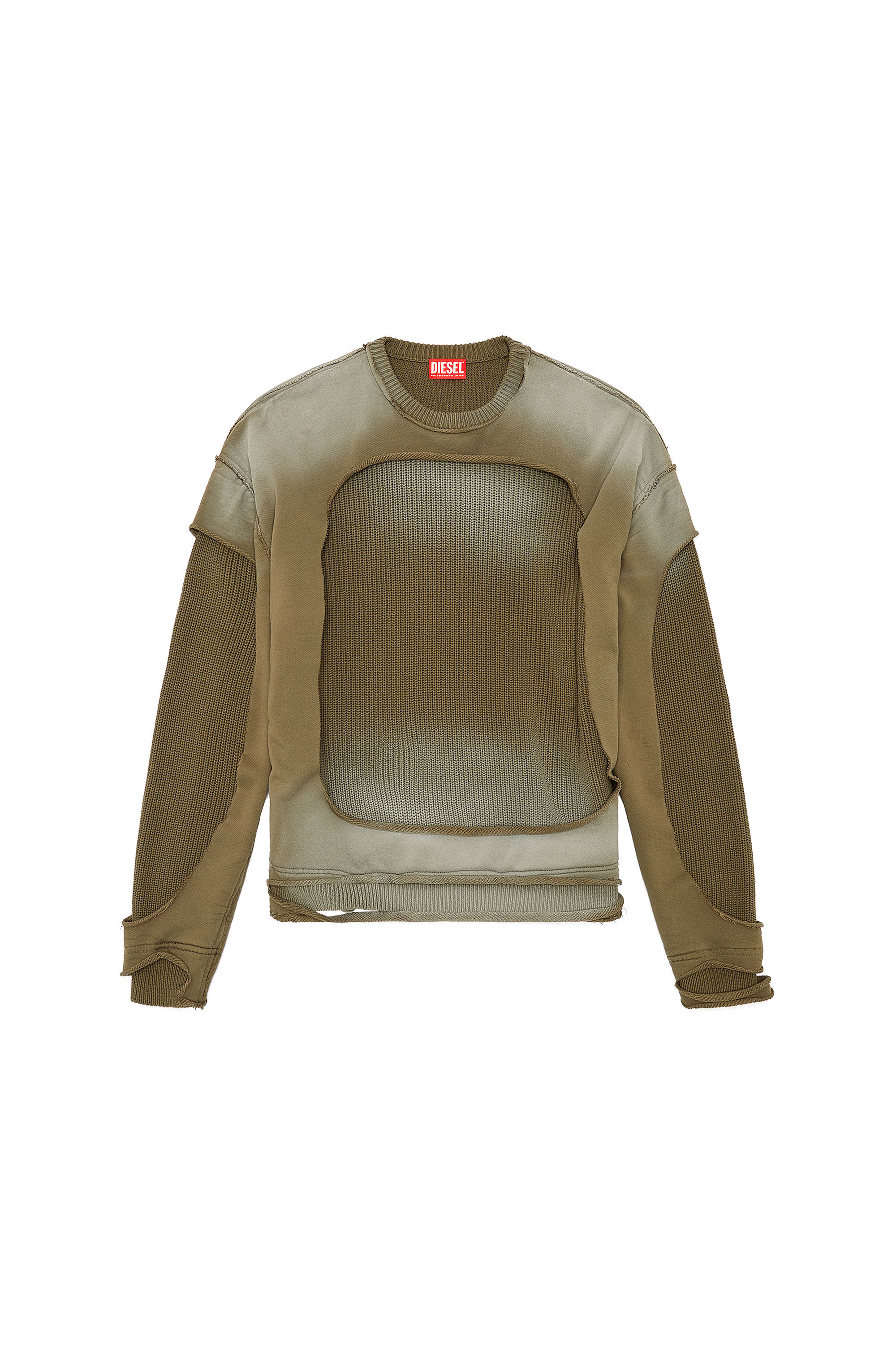 Diesel peel 2024 logo sweater