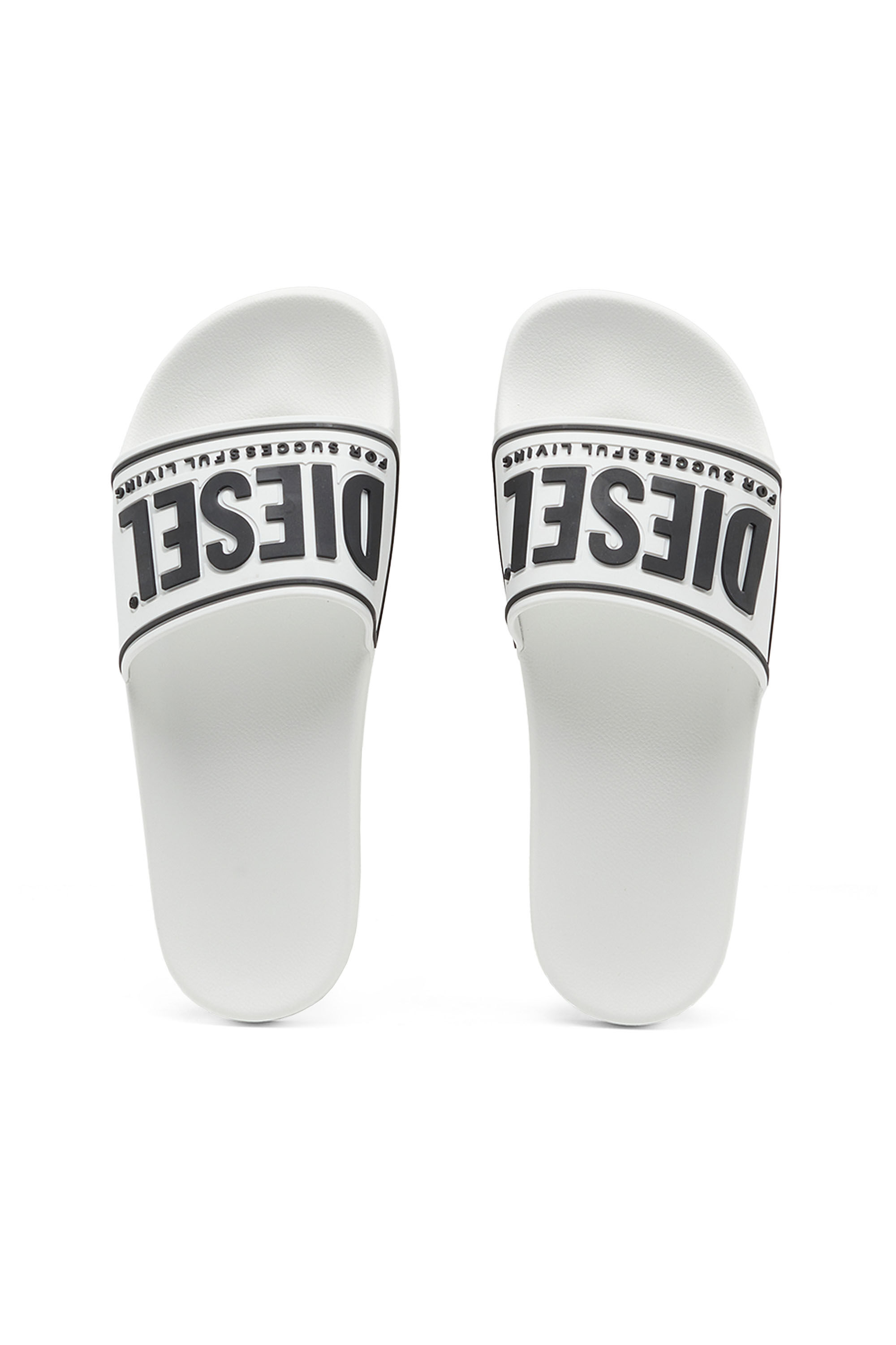 SA-MAYEMI CC W Woman: Rubber slides with embossed logo | Diesel