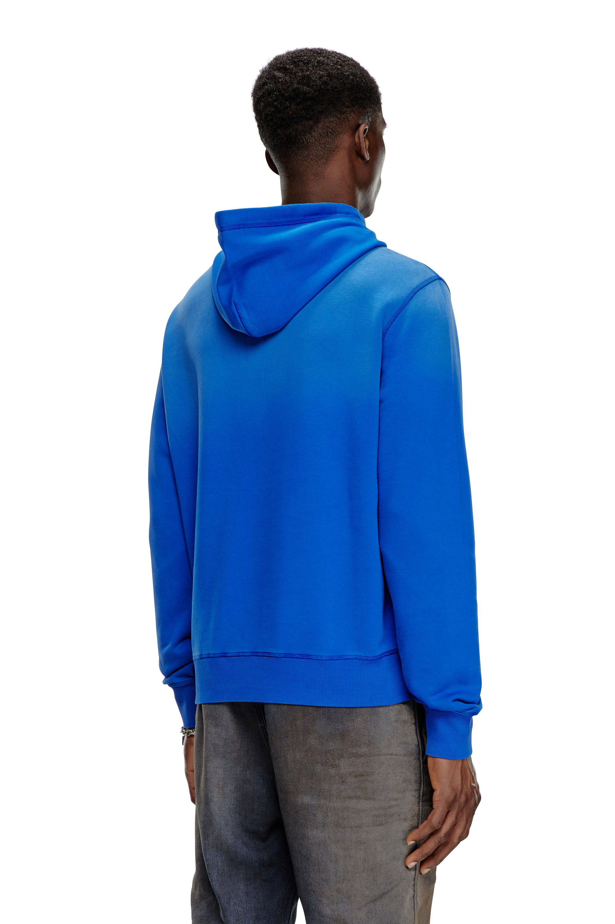 Diesel blue hoodie hotsell